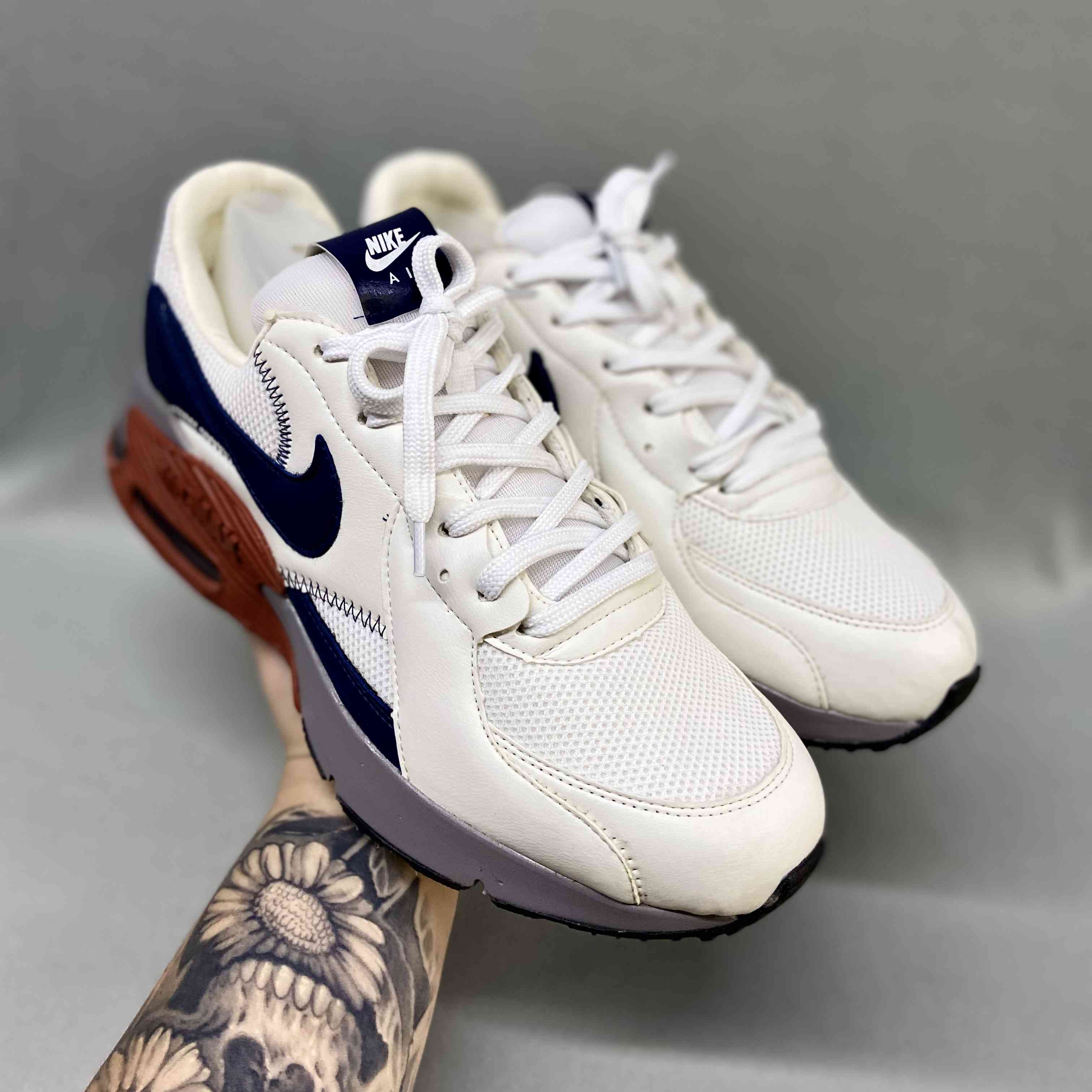 Air Max Excee White Blue Brown