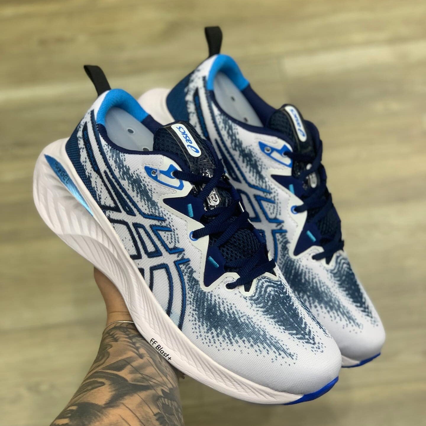 ASICS Gel-Cumulus 25 Piedmont Grey Illusion Blue