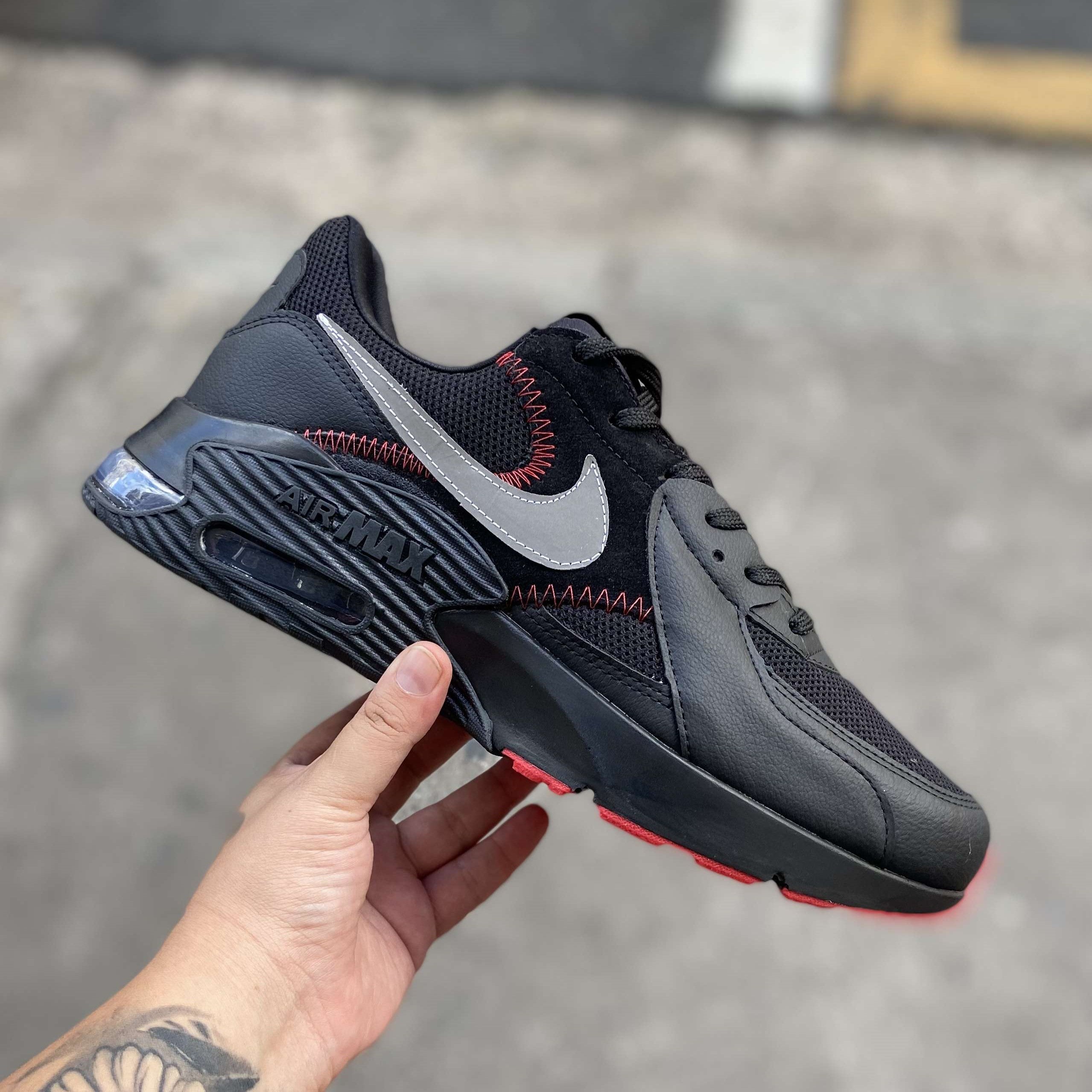 Air Max Excee PS Black Sport Red