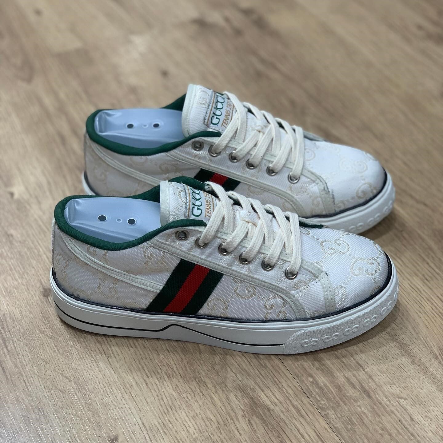 Gucci Tennis 1977 White Mini GG