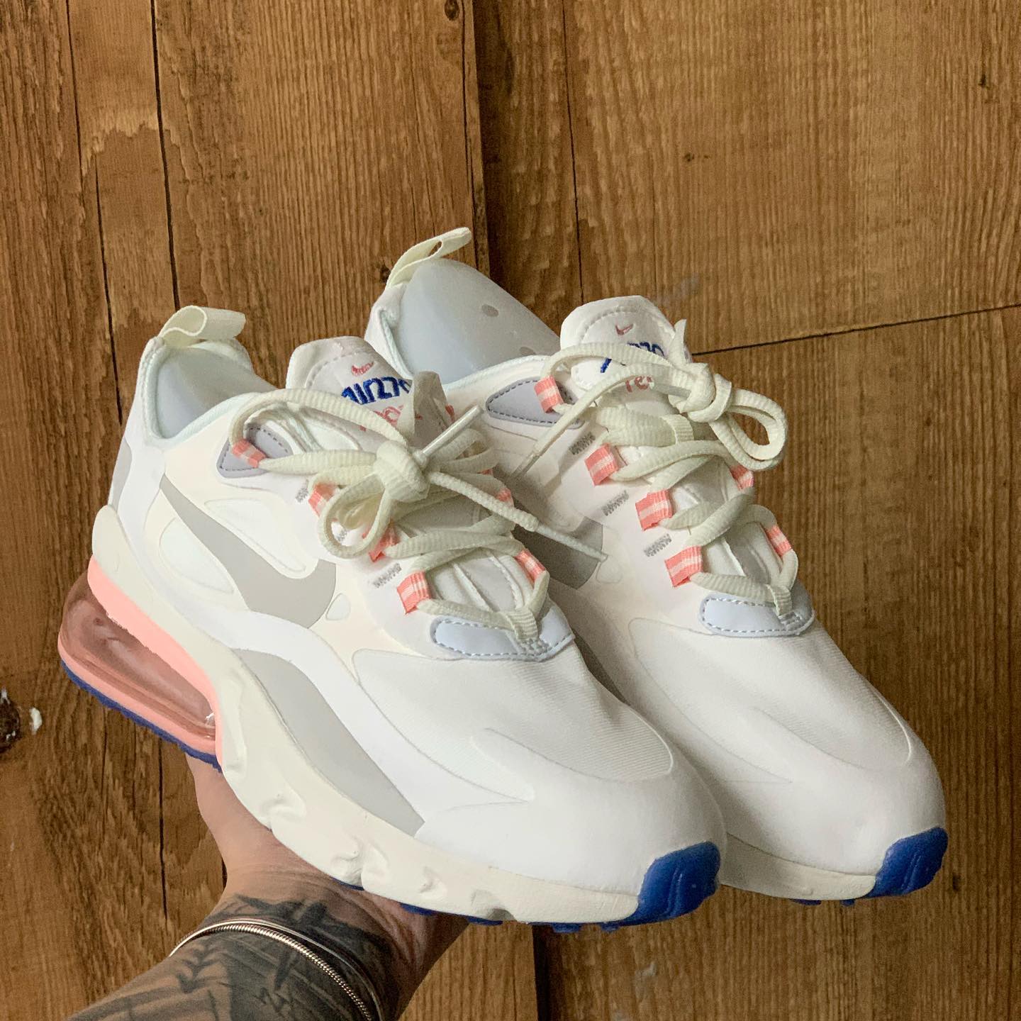 Air Max 270 React American Modern Art White