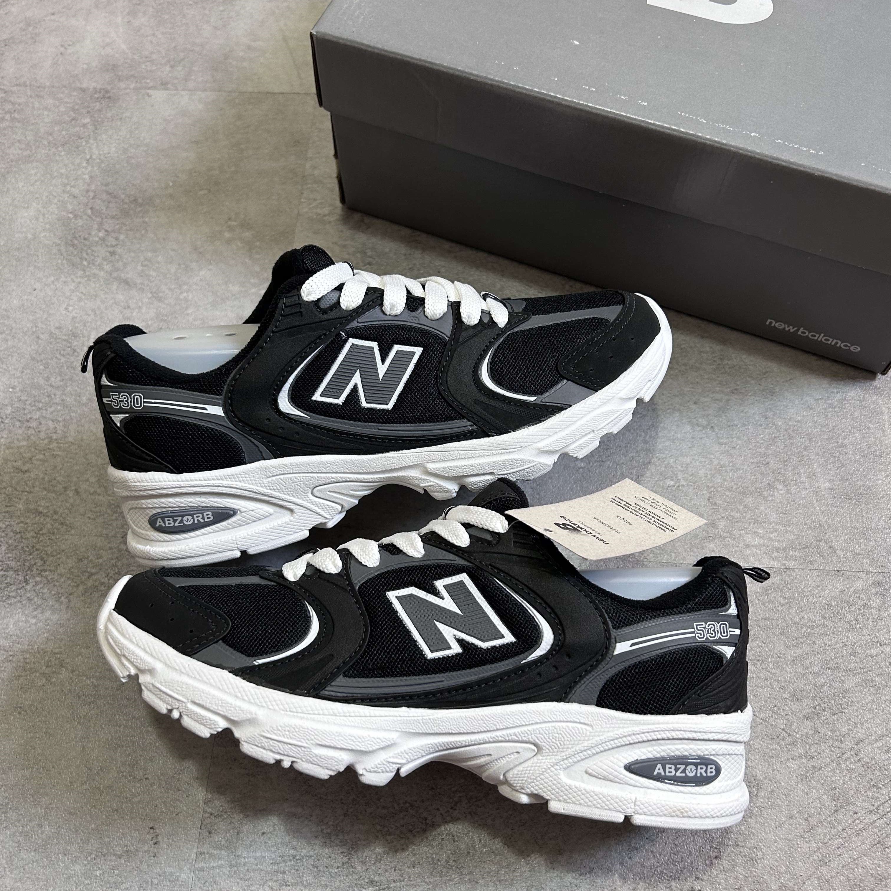 New Balance 530 Classic Black Grey