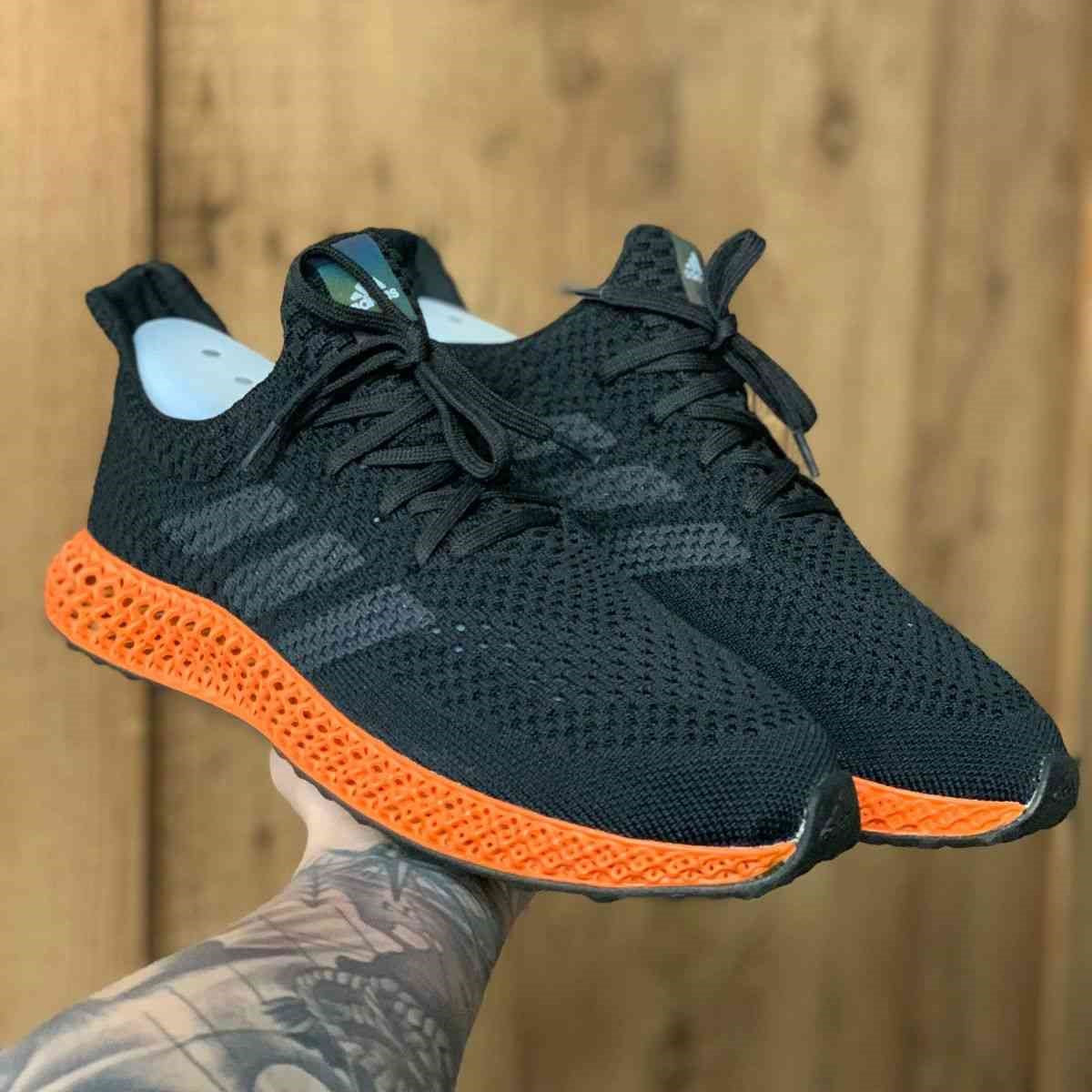 Futurecraft 4D Black Orange