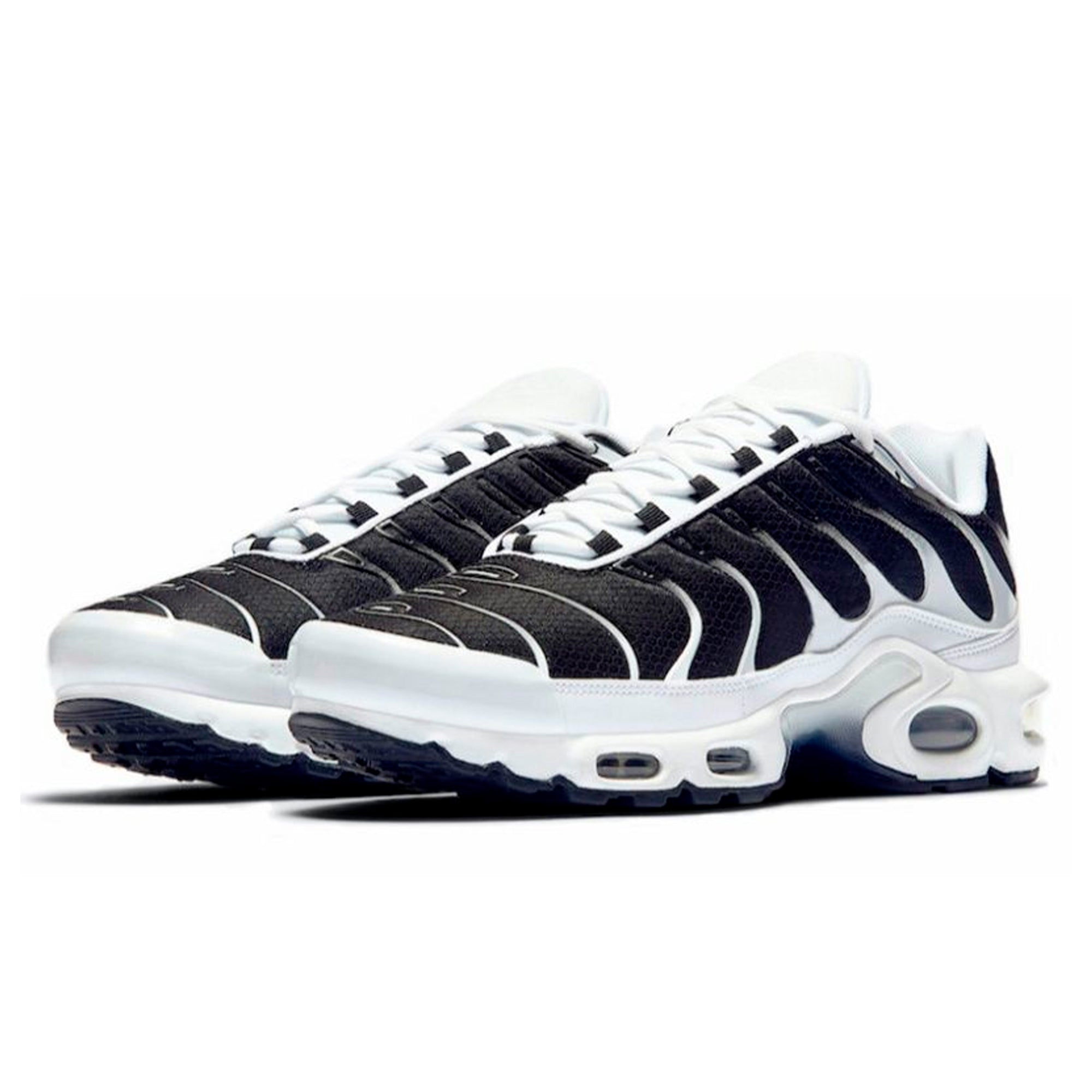 Air Max Plus TN White Black Metallic Pewter