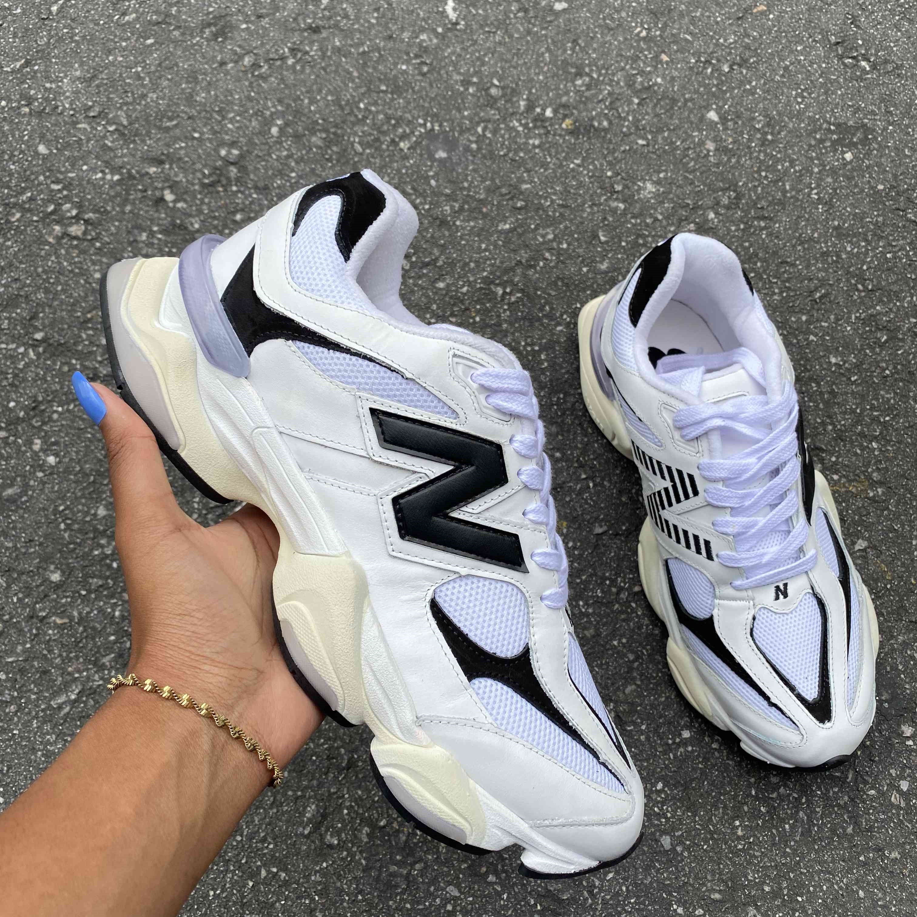 New Balance 9060 White Black