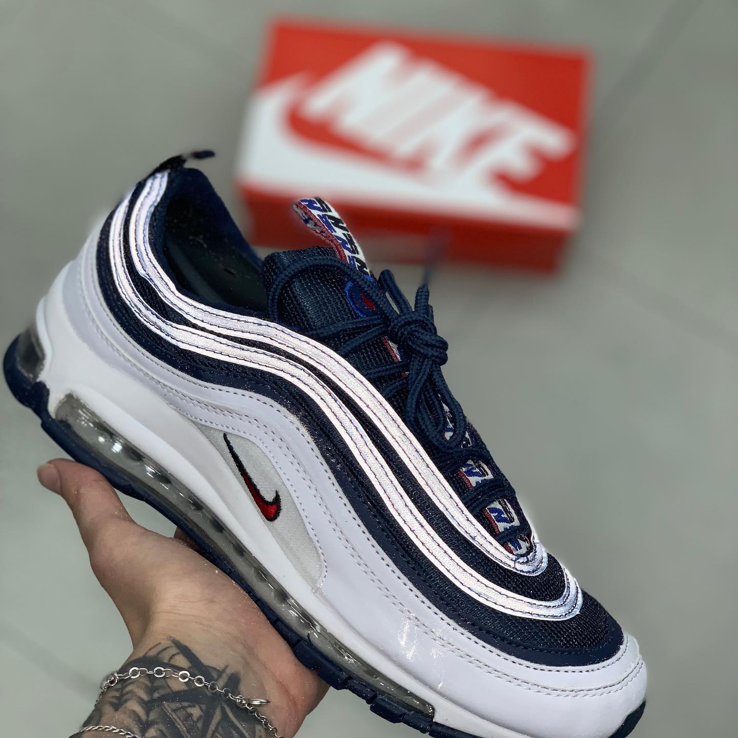 Air Max 97 Pull Tab Obsidian White