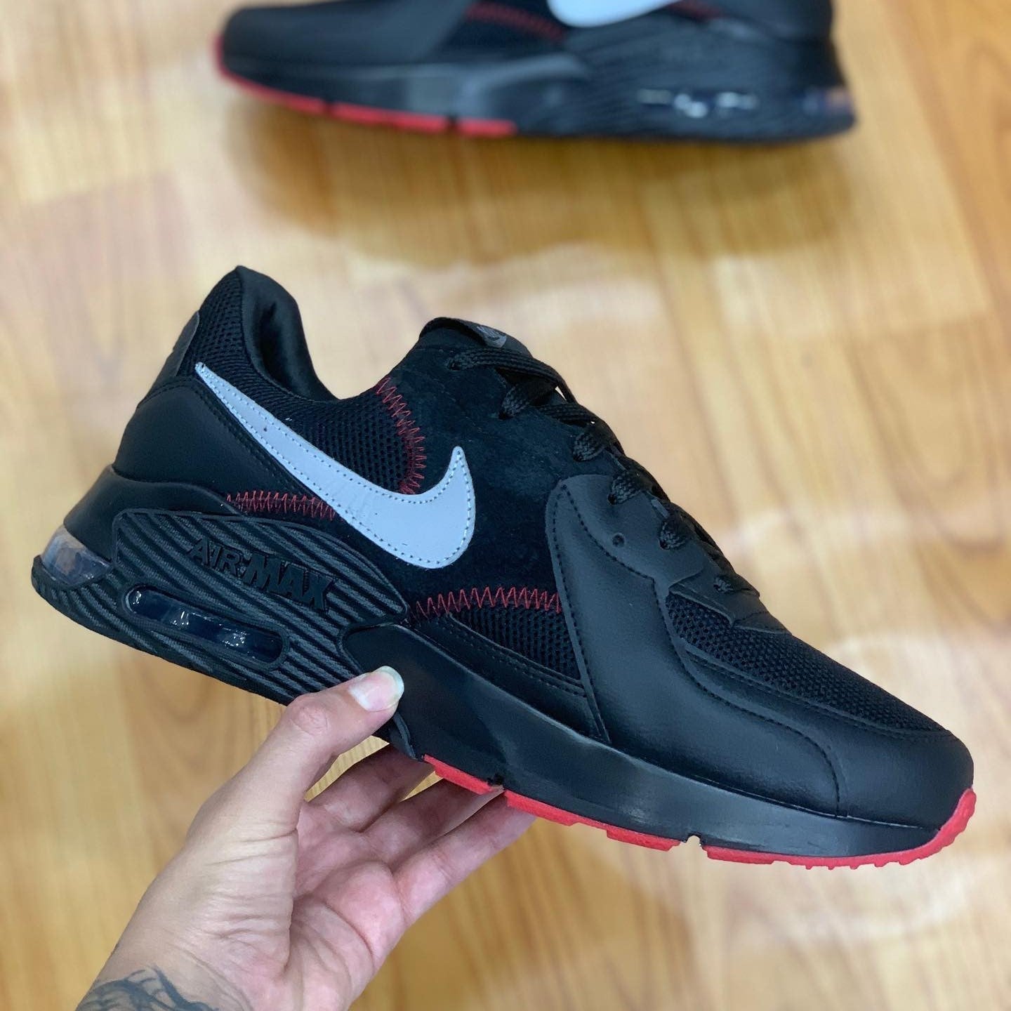 Air Max Excee PS Black Sport Red