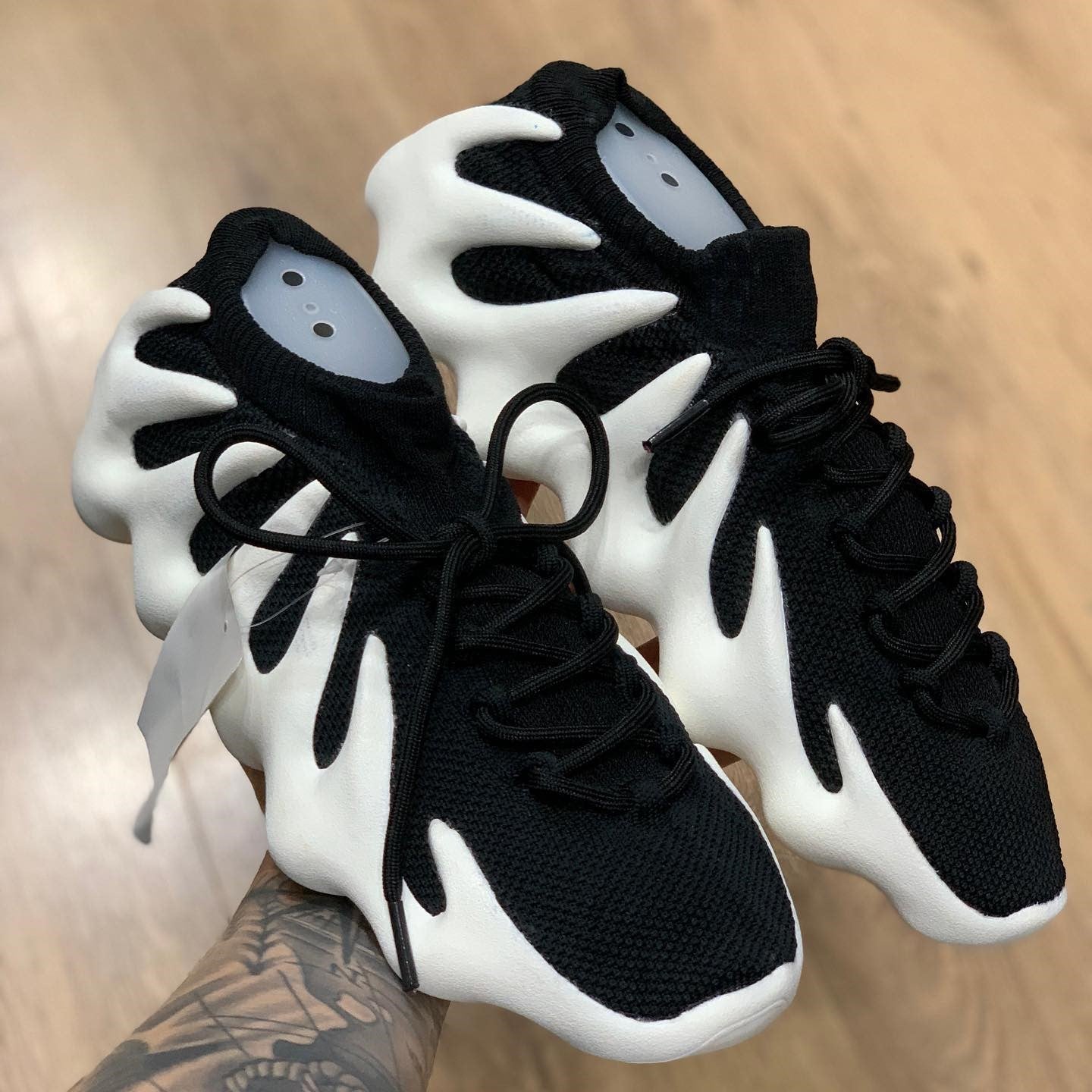 Yeezy 450 Black And White