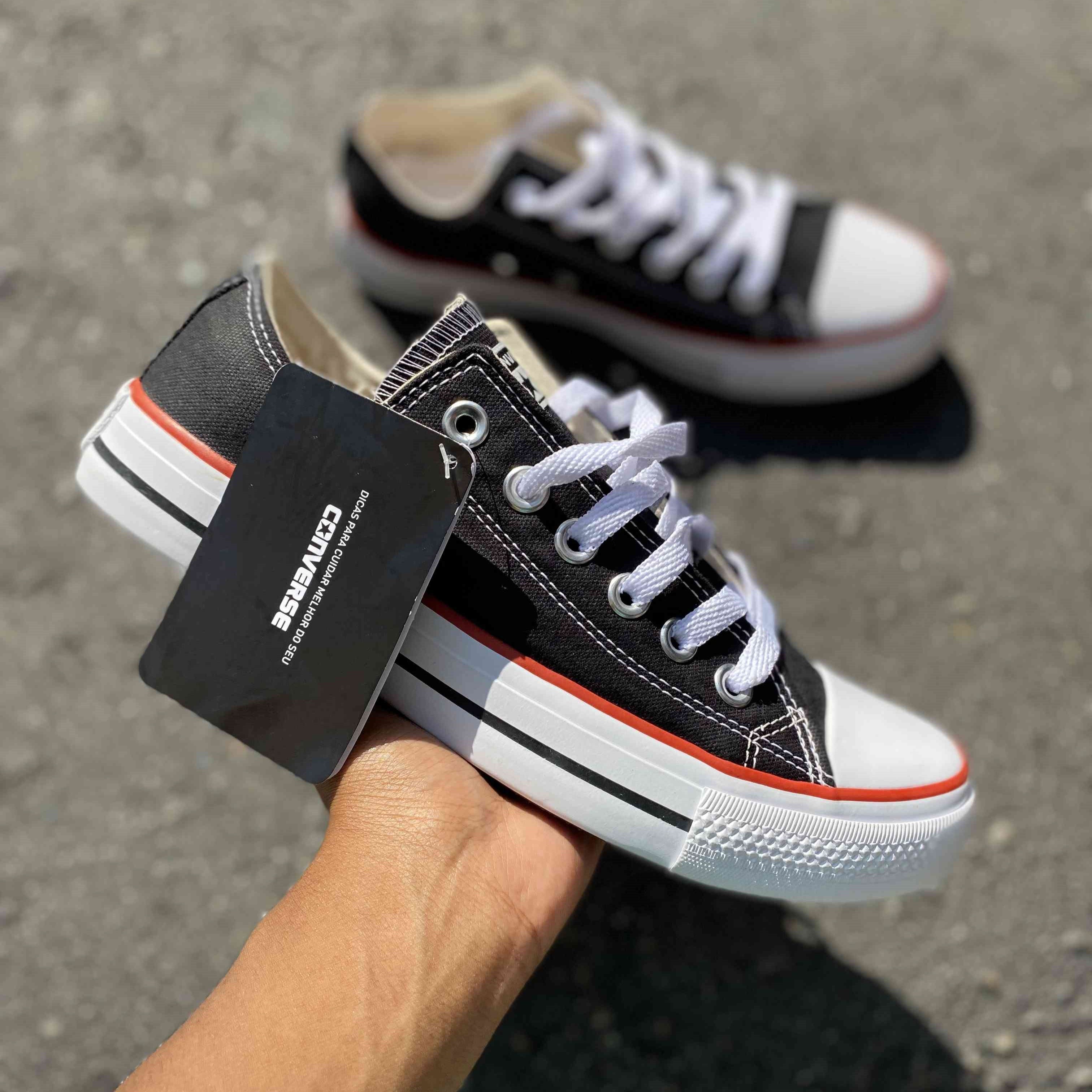 Chuck Taylor All Star Low Black White