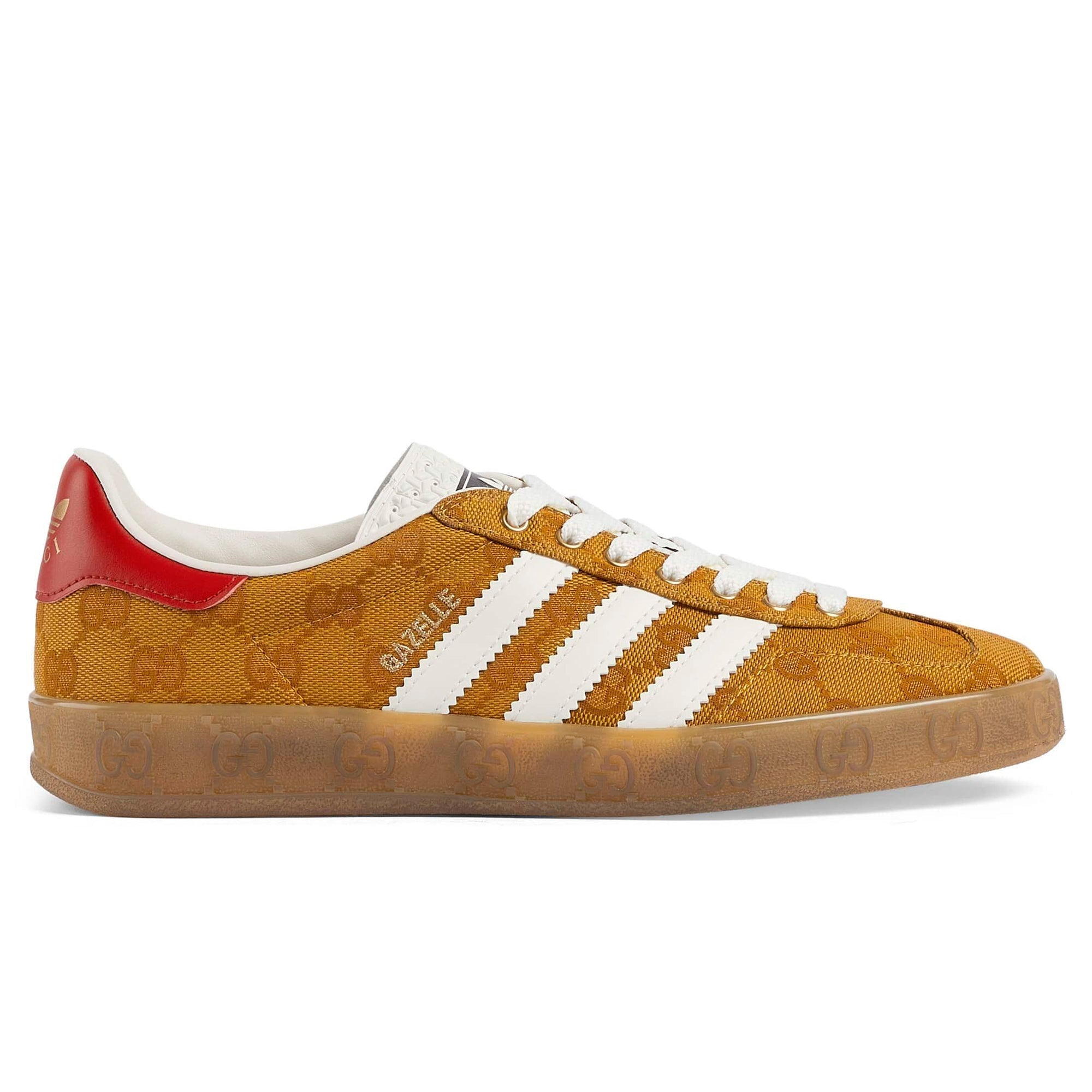 Adidas Gazelle x Gucci Original GG Beige Brown