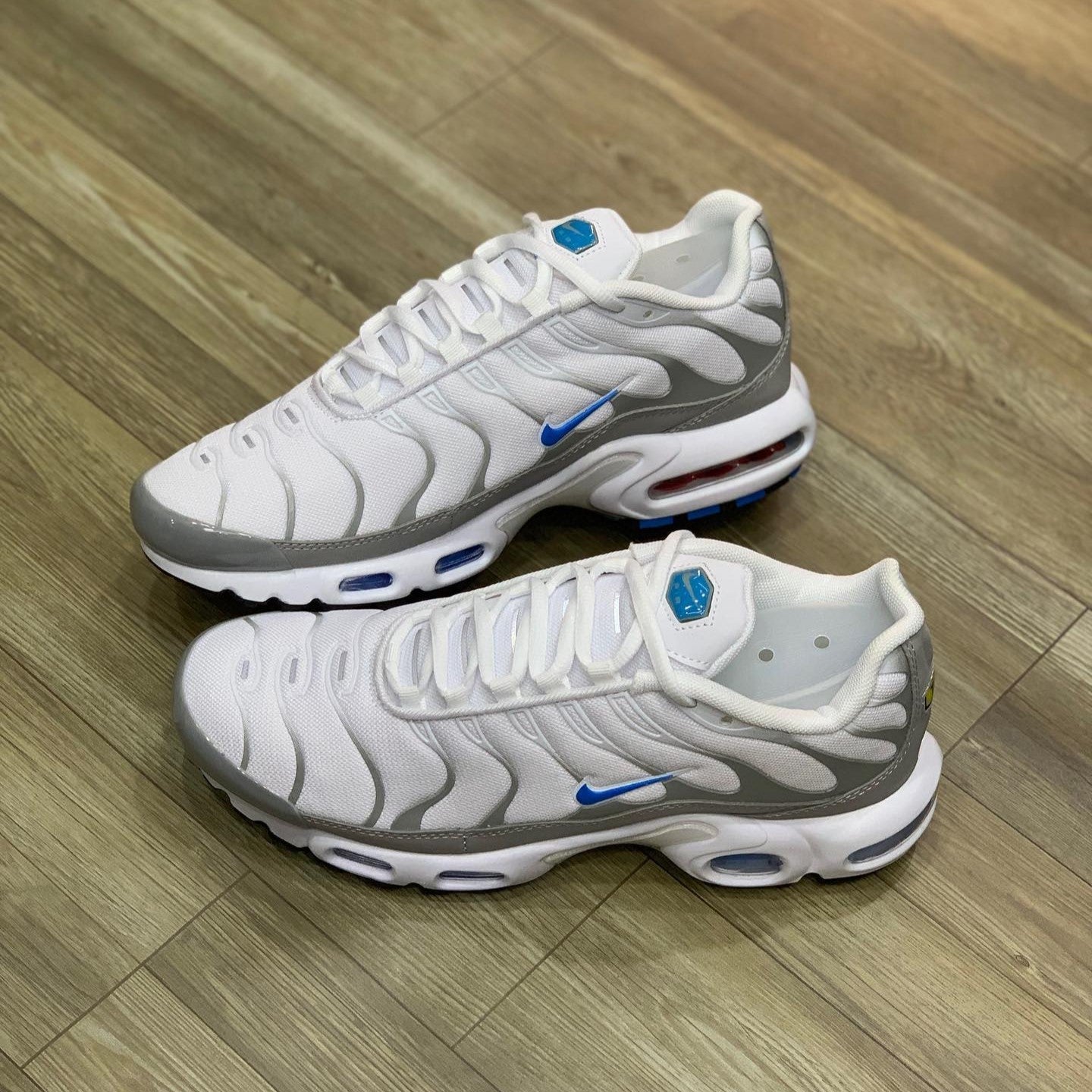 Air Max Plus TN White Laser Blue