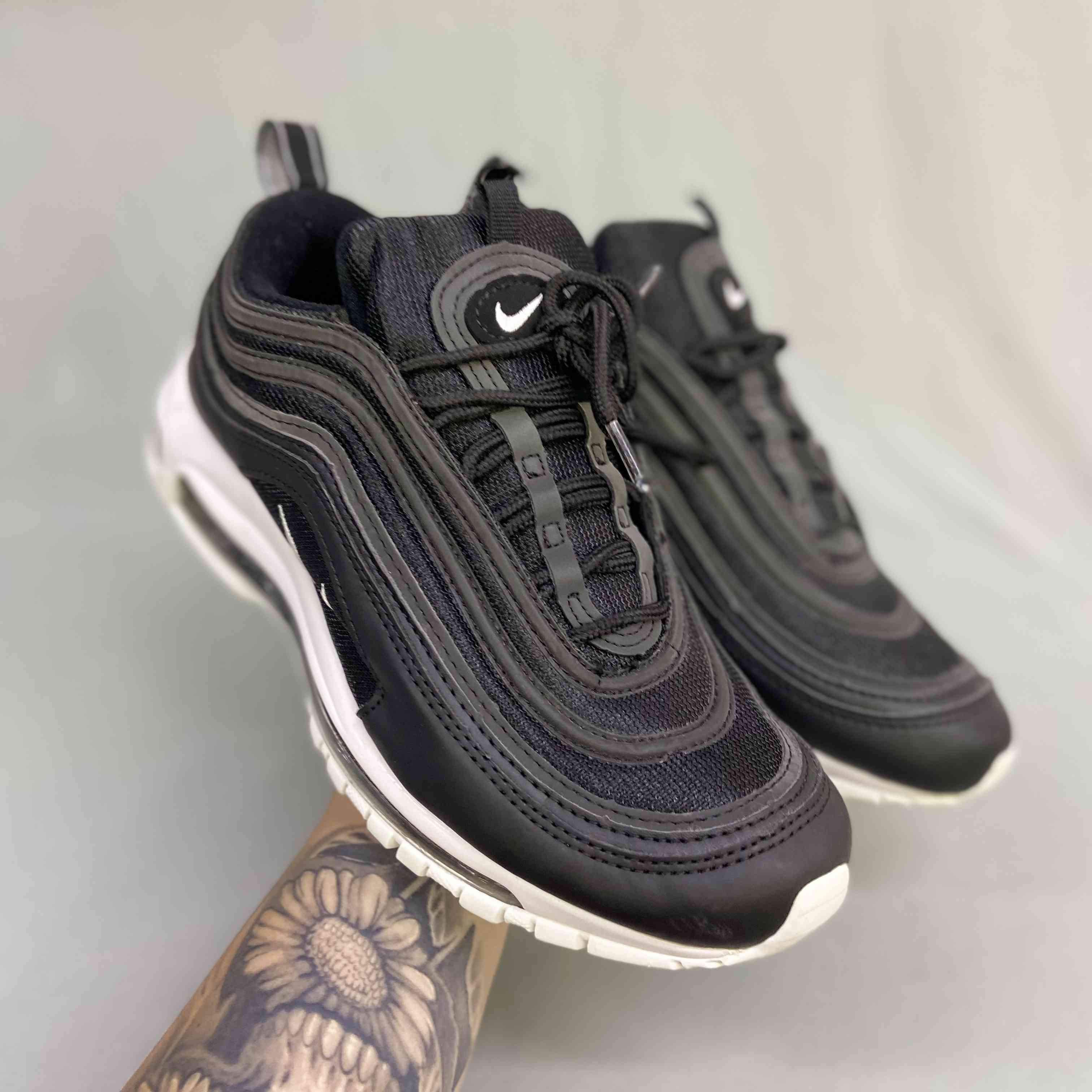 Air Max 97 Metallic Leather Black