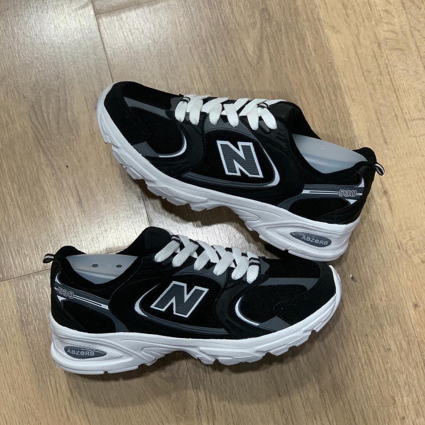 New Balance 530 Classic Black Grey