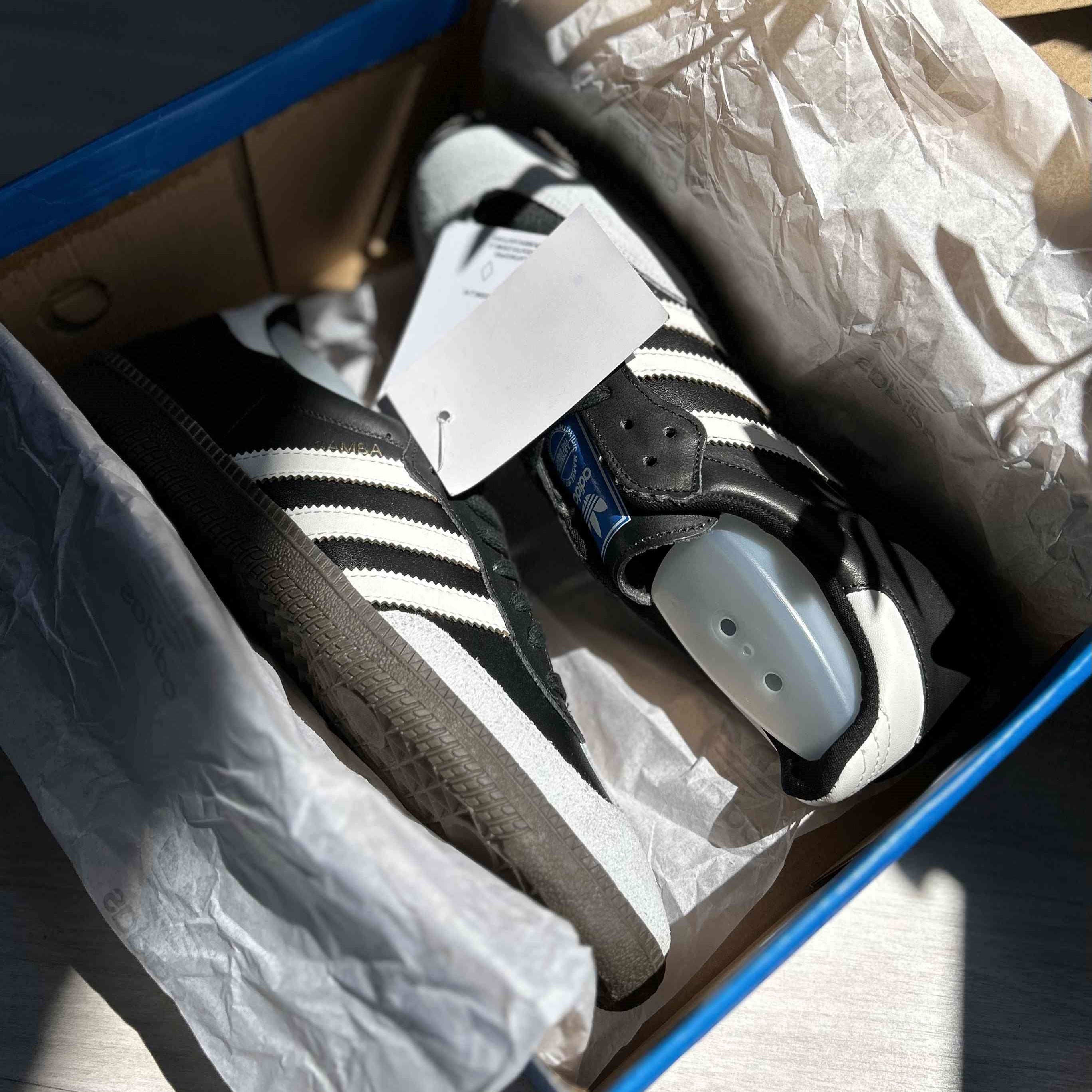 Samba OG J Black White Gum