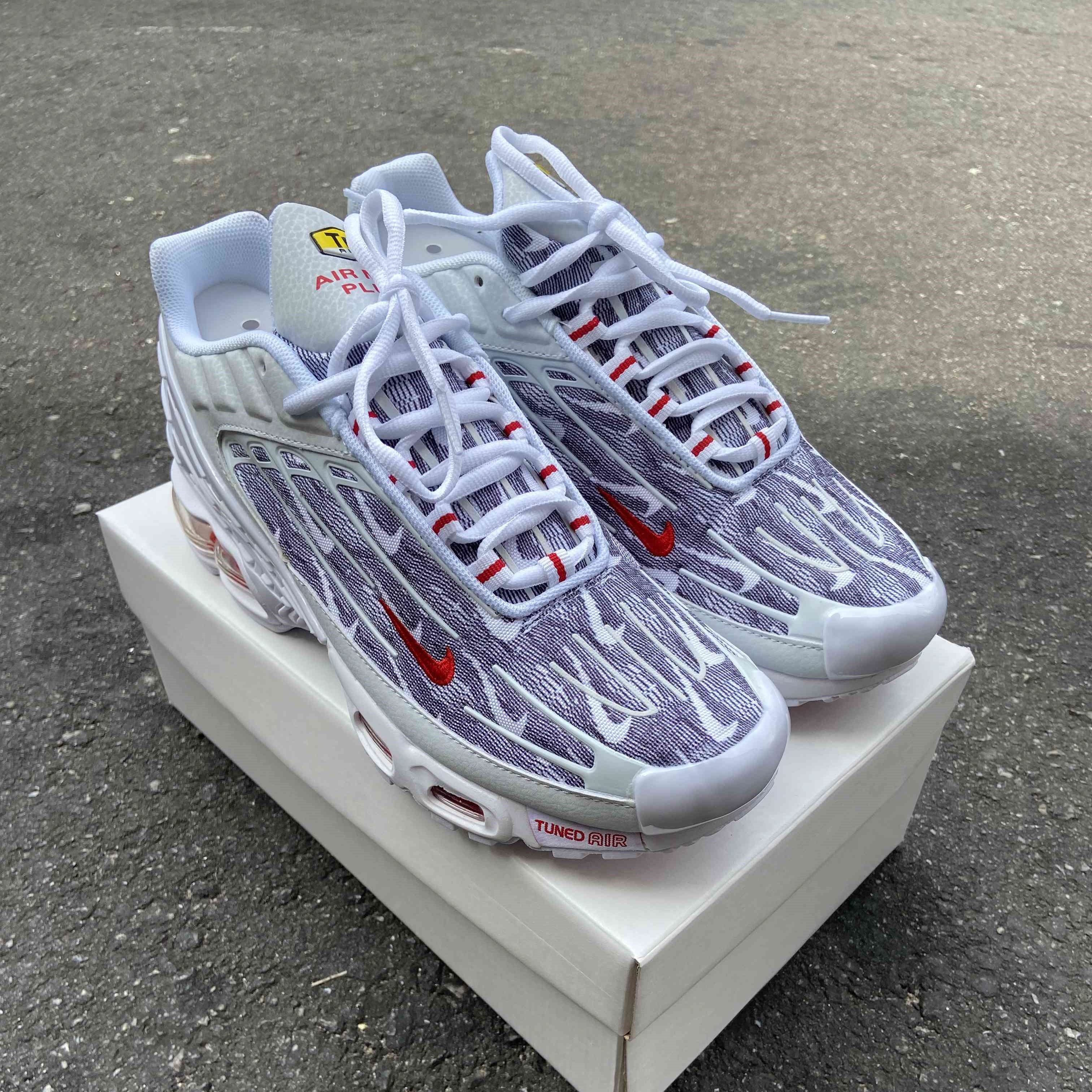 Air Max Plus TN 3 Topography Pack White