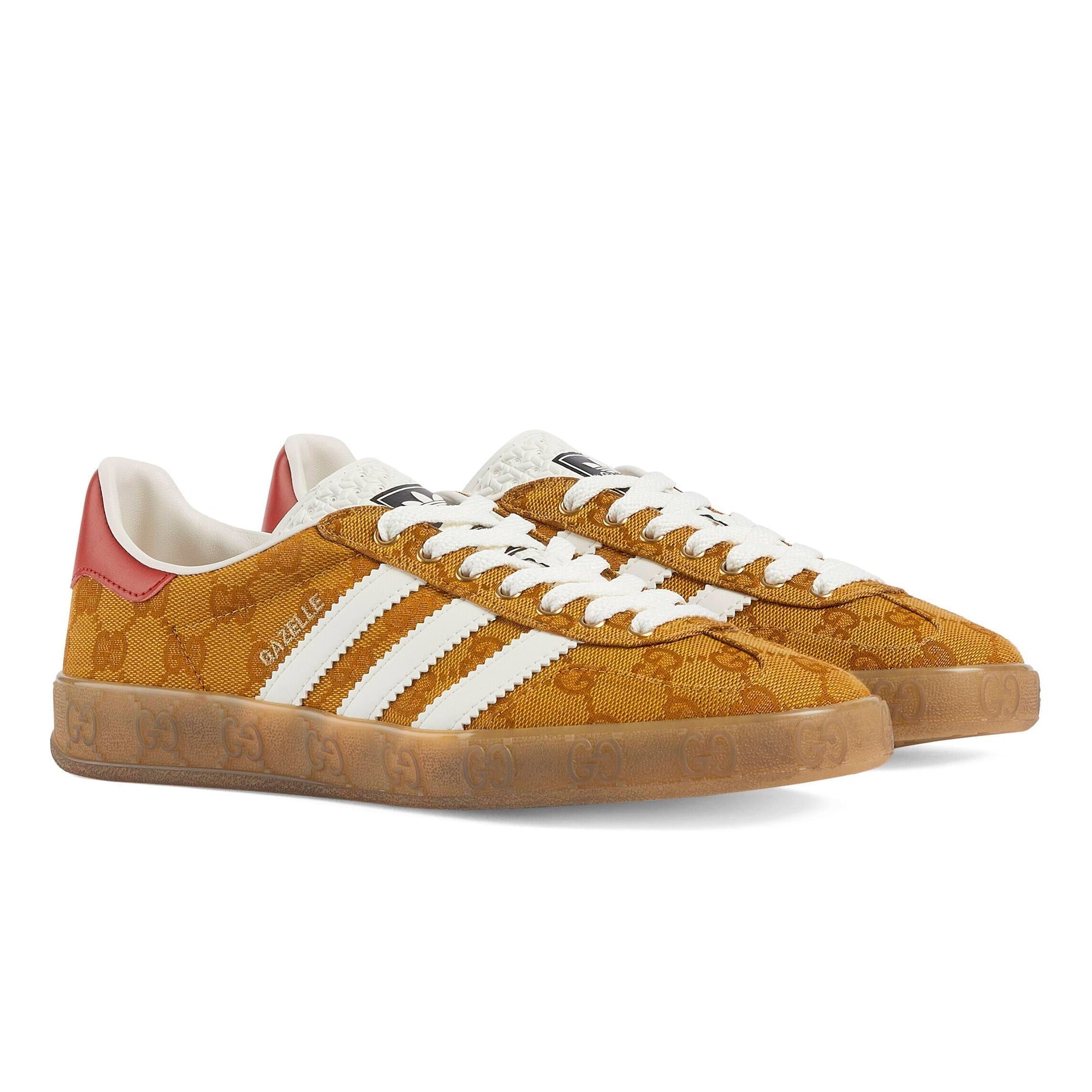 Adidas Gazelle x Gucci Original GG Beige Brown