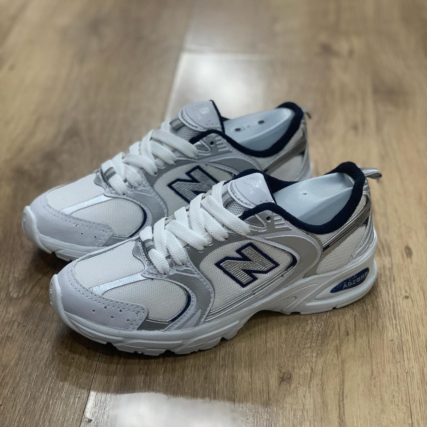 New Balance 530 White Natural Indigo