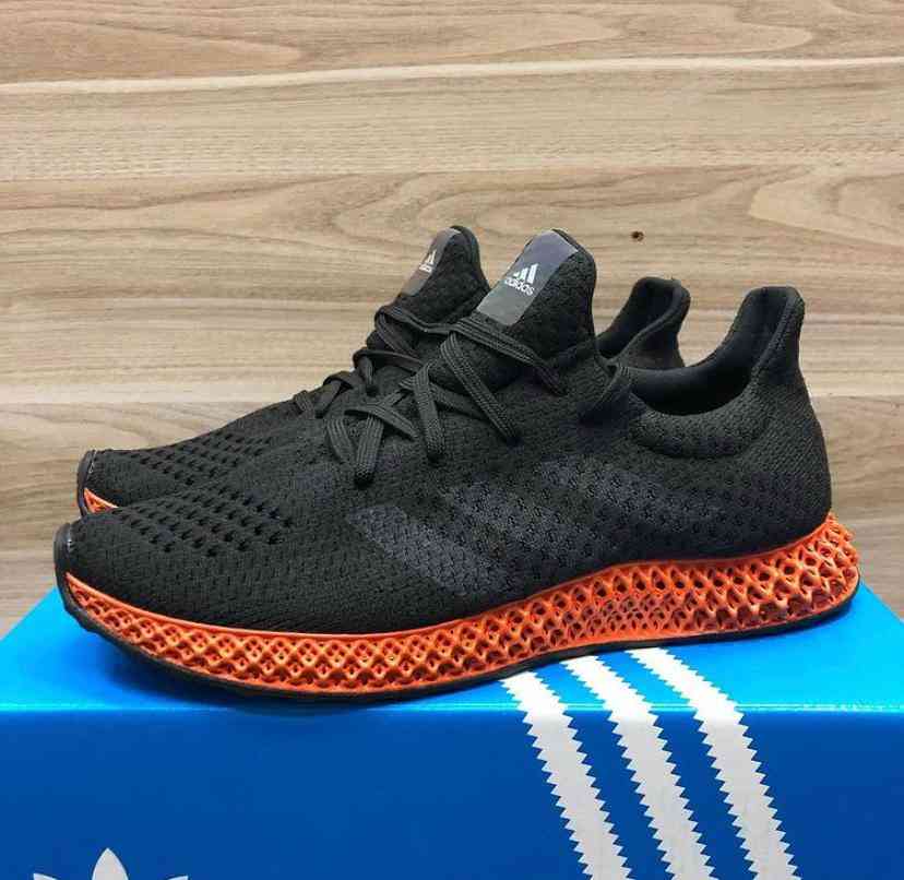 Futurecraft 4D Black Orange