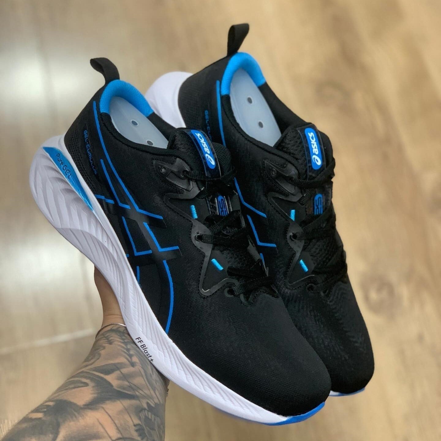 ASICS Gel-Cumulus 25 Black Blue