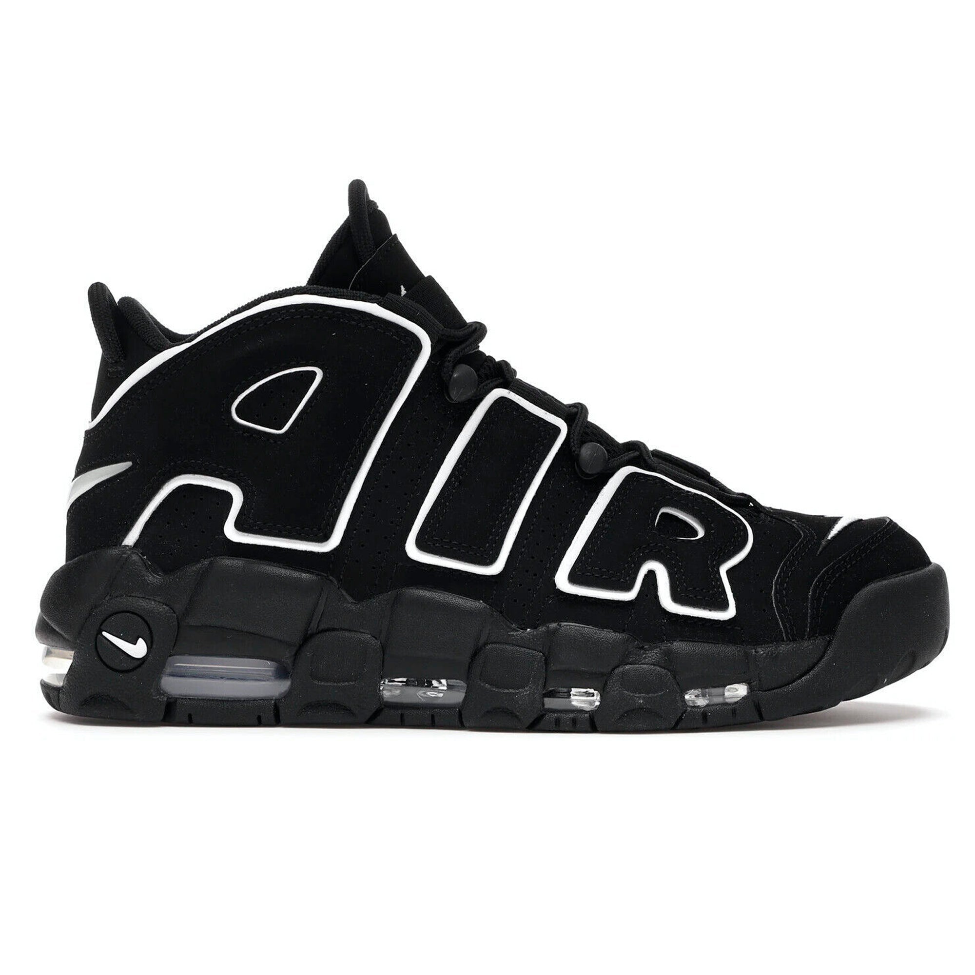Air More Uptempo Black White