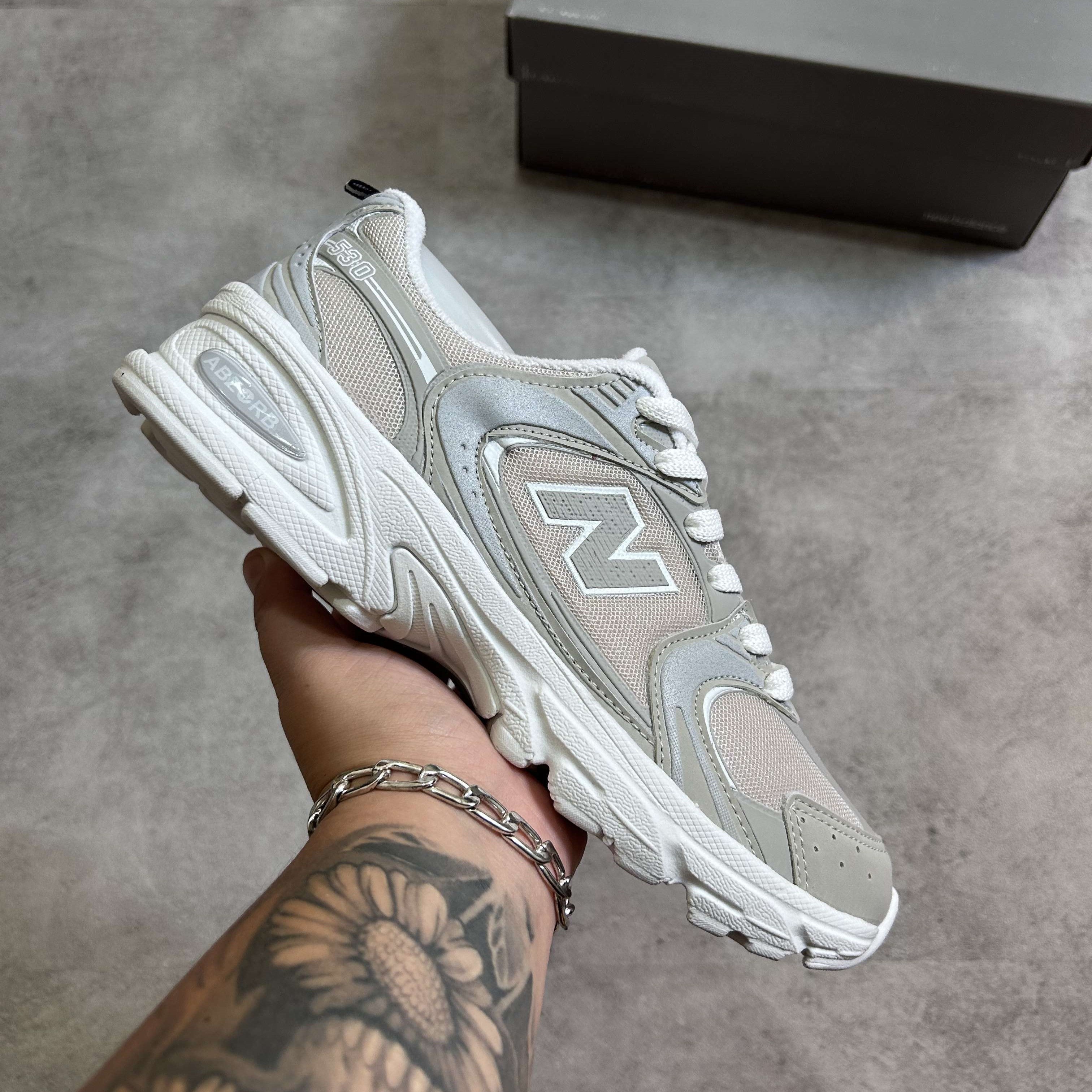 New Balance 530 White Silver
