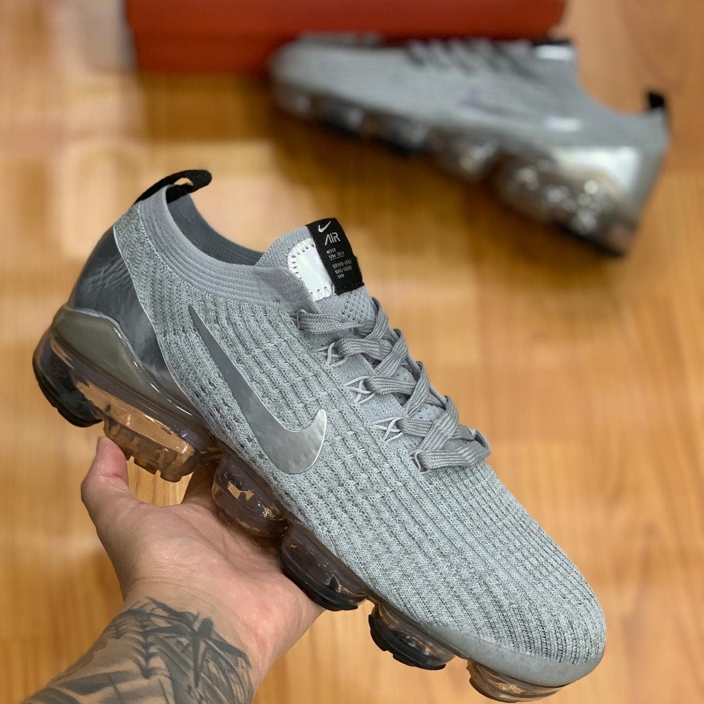 VaporMax Flyknit 3 White Silver