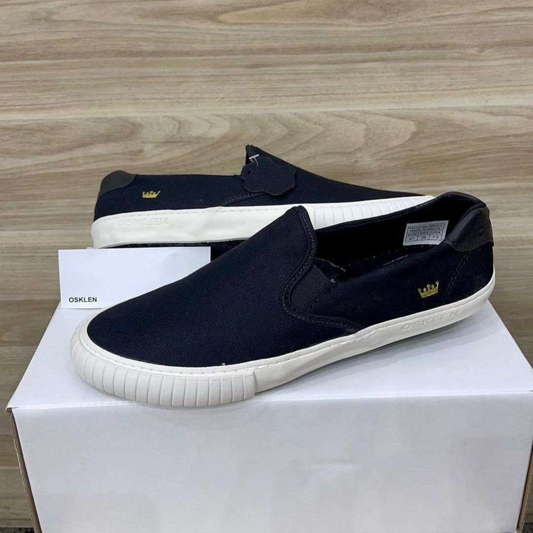 Canvas Slip On Black