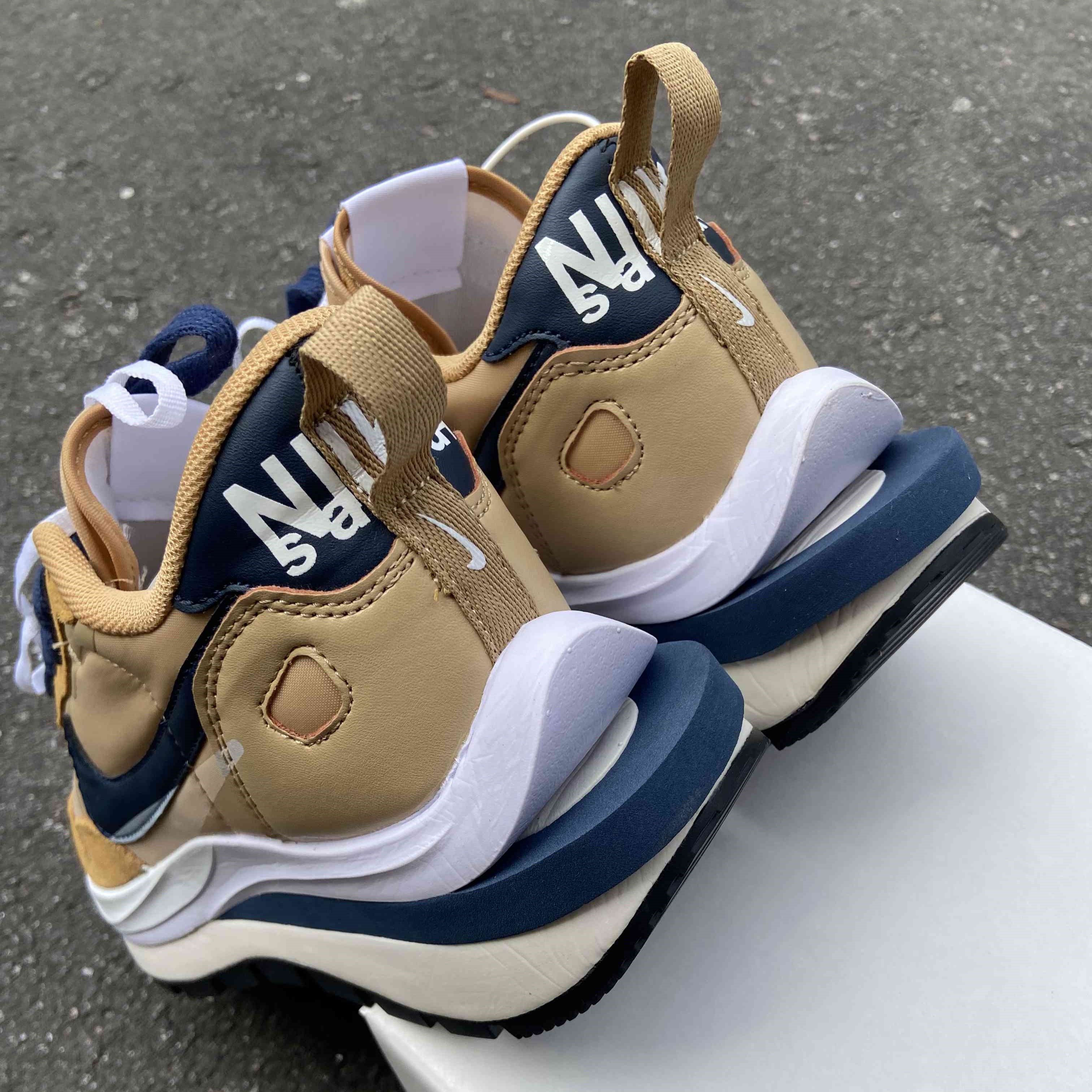 Sacai x Vapor Waffle Tan Navy