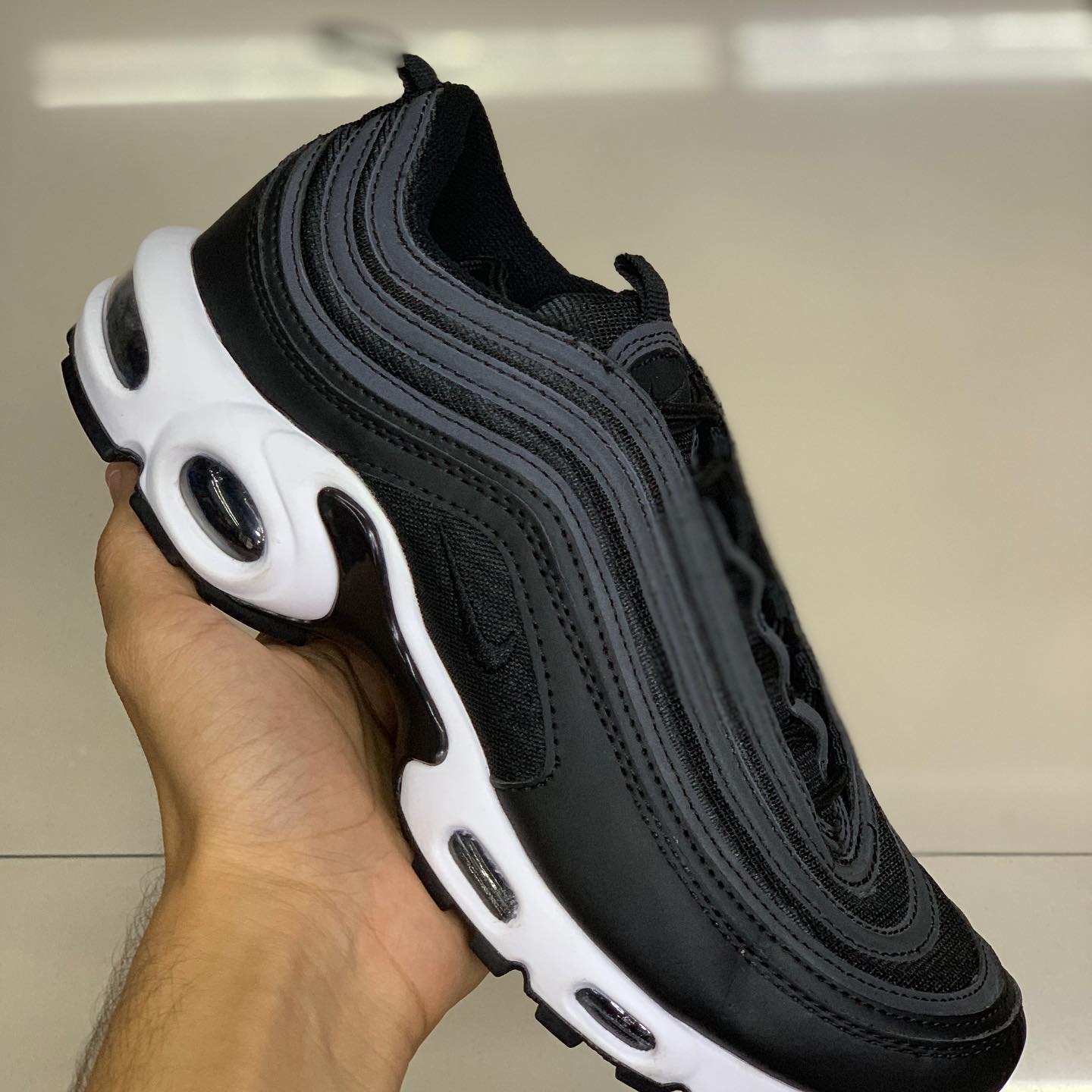Air Max Plus 97 Black White