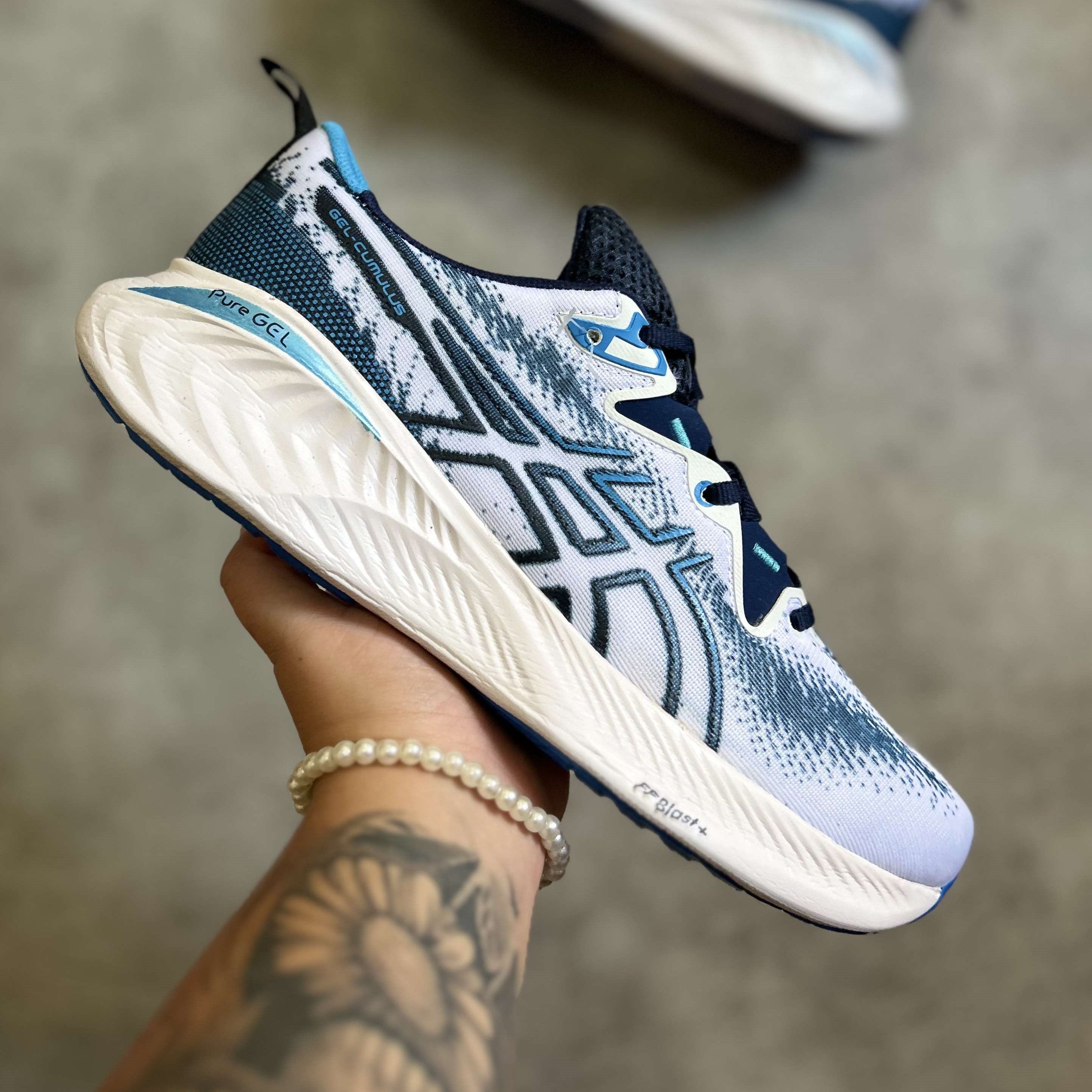 ASICS Gel-Cumulus 25 Piedmont Grey Illusion Blue