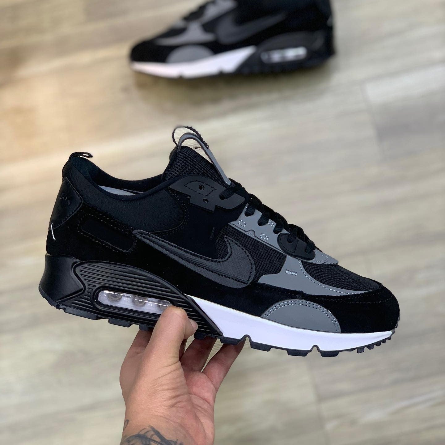 Air Max 90 Futura Black Iron Grey