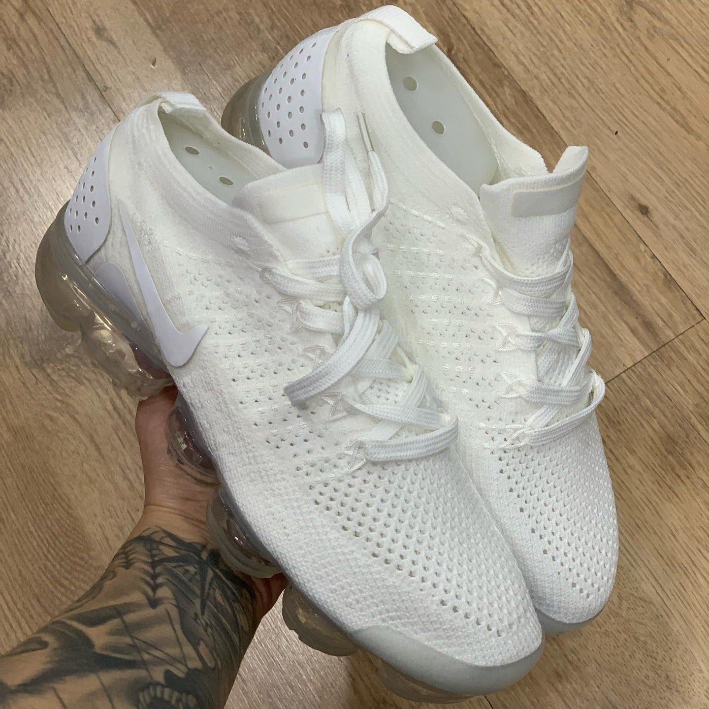 VaporMax Flyknit 2 Pure Platinum