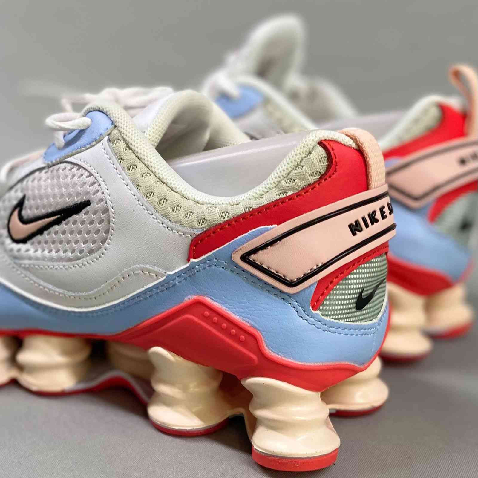 Shox TL Nova White Laser Crimson