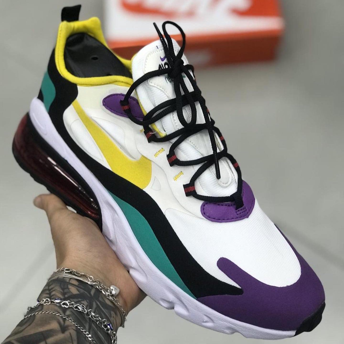 Air Max 270 React Geometric Art