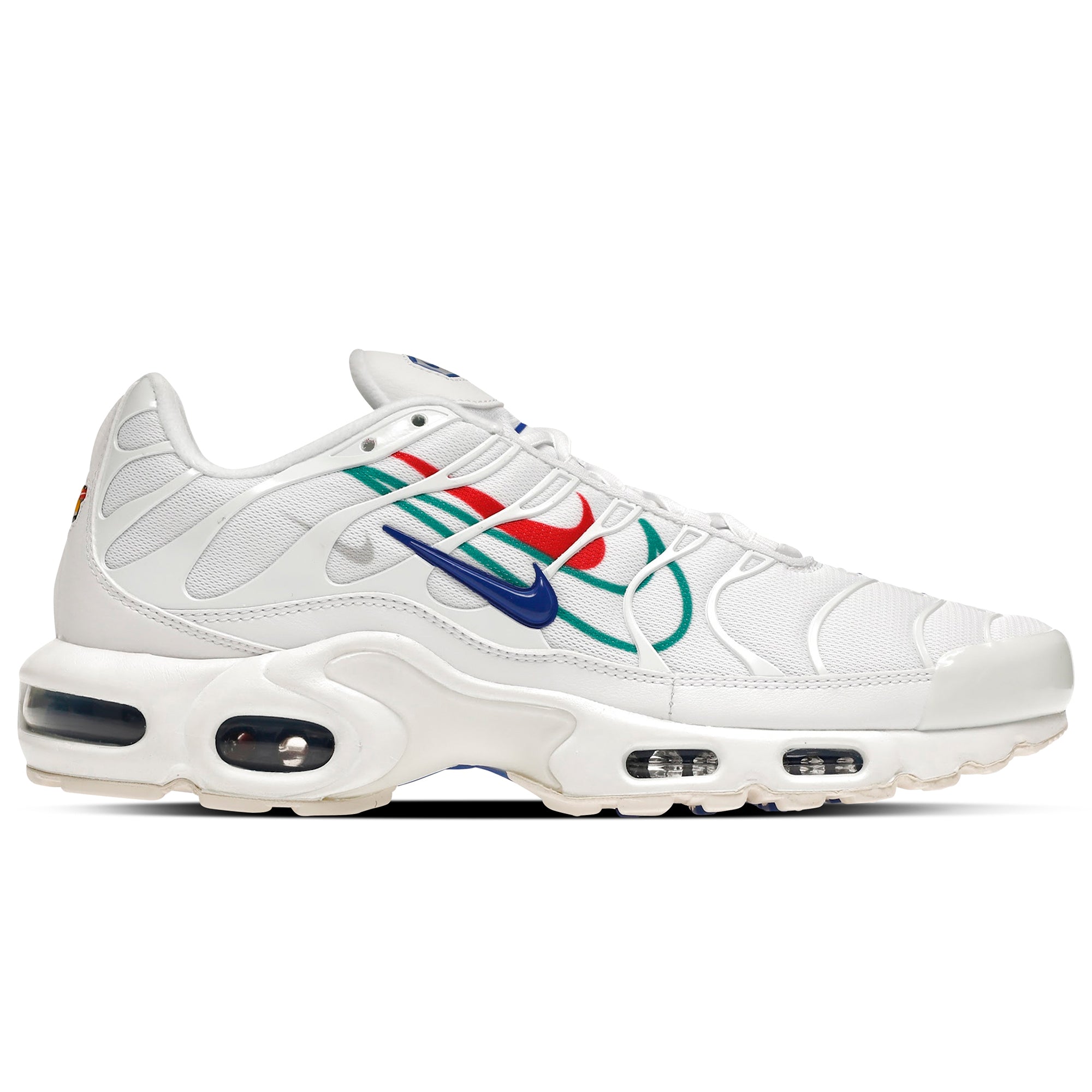 Air Max Plus TN Multi Swoosh White