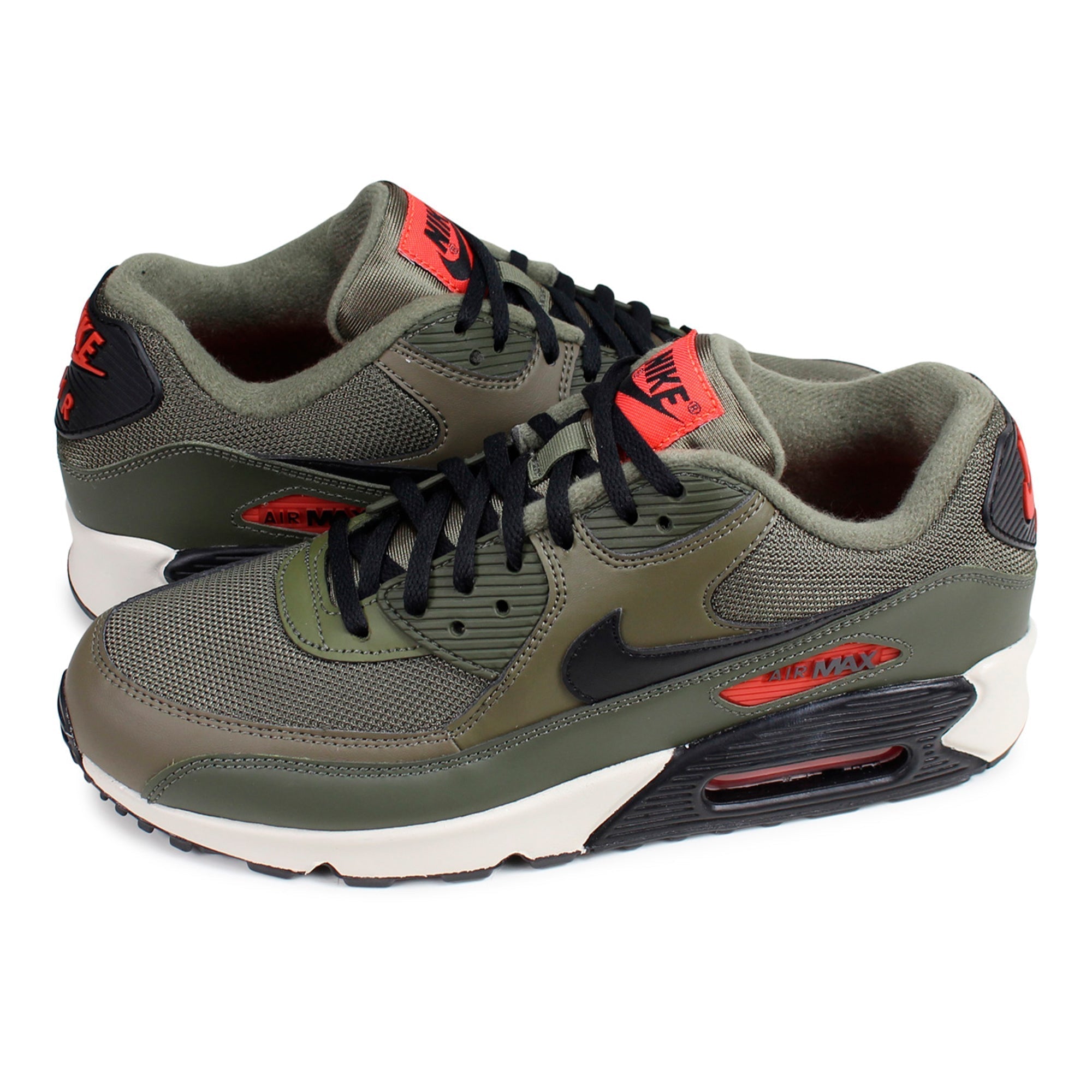 Air Max 90 Olive Black Team Orange