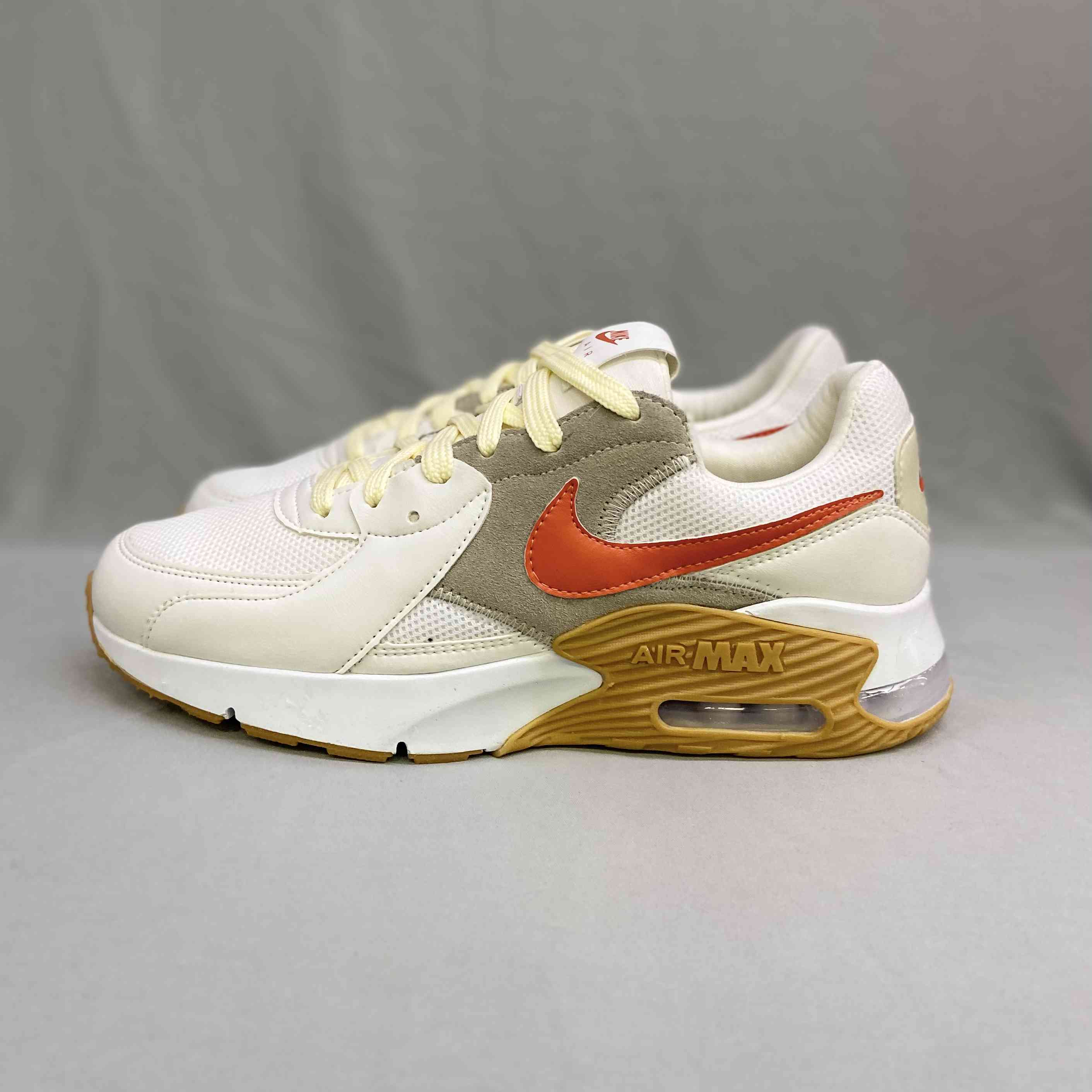 Air Max Excee First Use White Brown Orange
