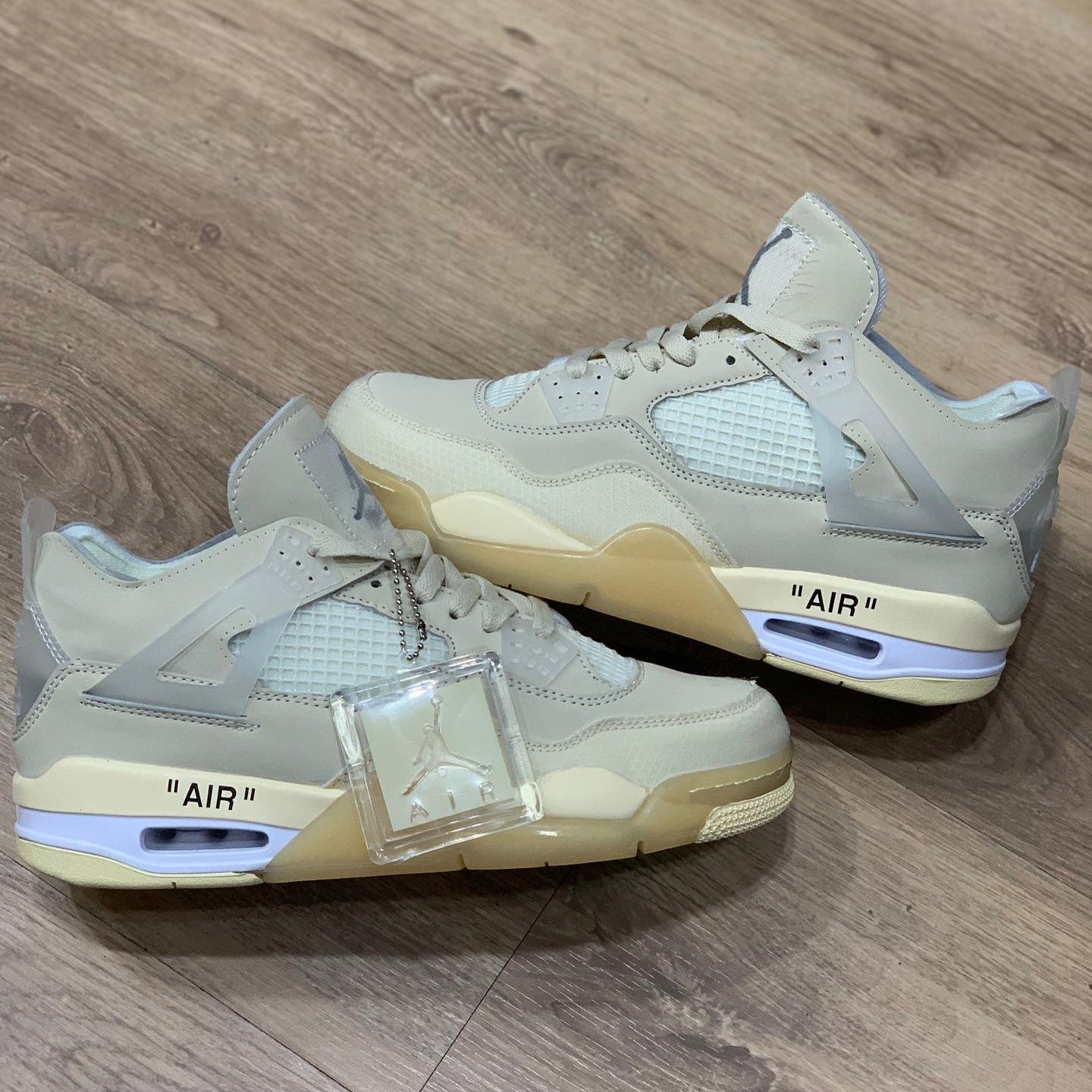 Air Jordan 4 Off White Retro SP Sail