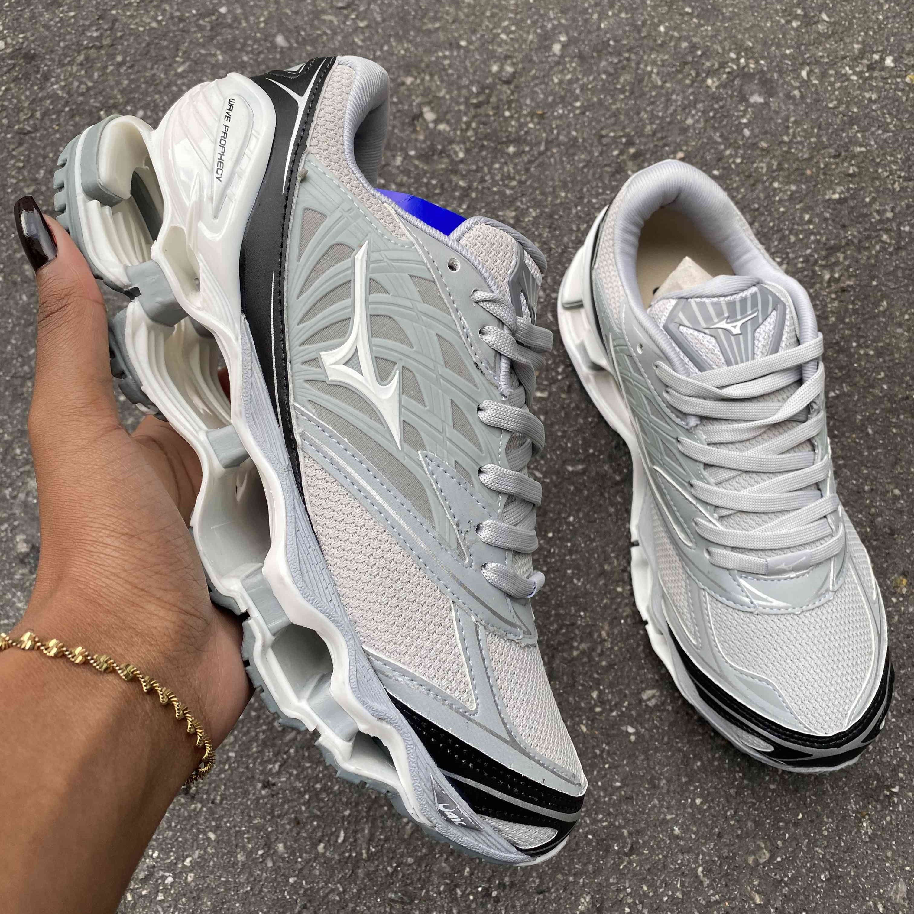 Wave Prophecy LS White Grey