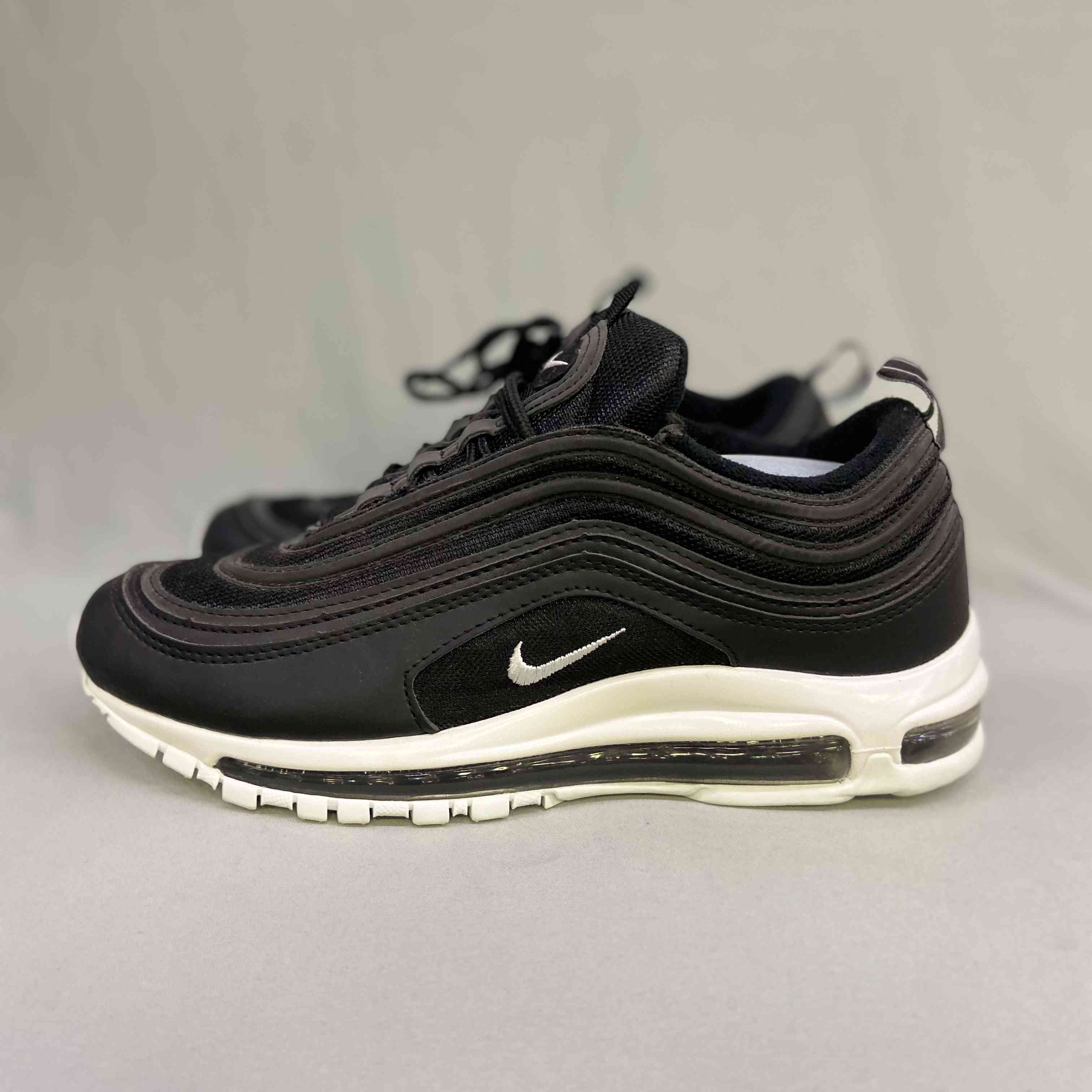 Air Max 97 Metallic Leather Black