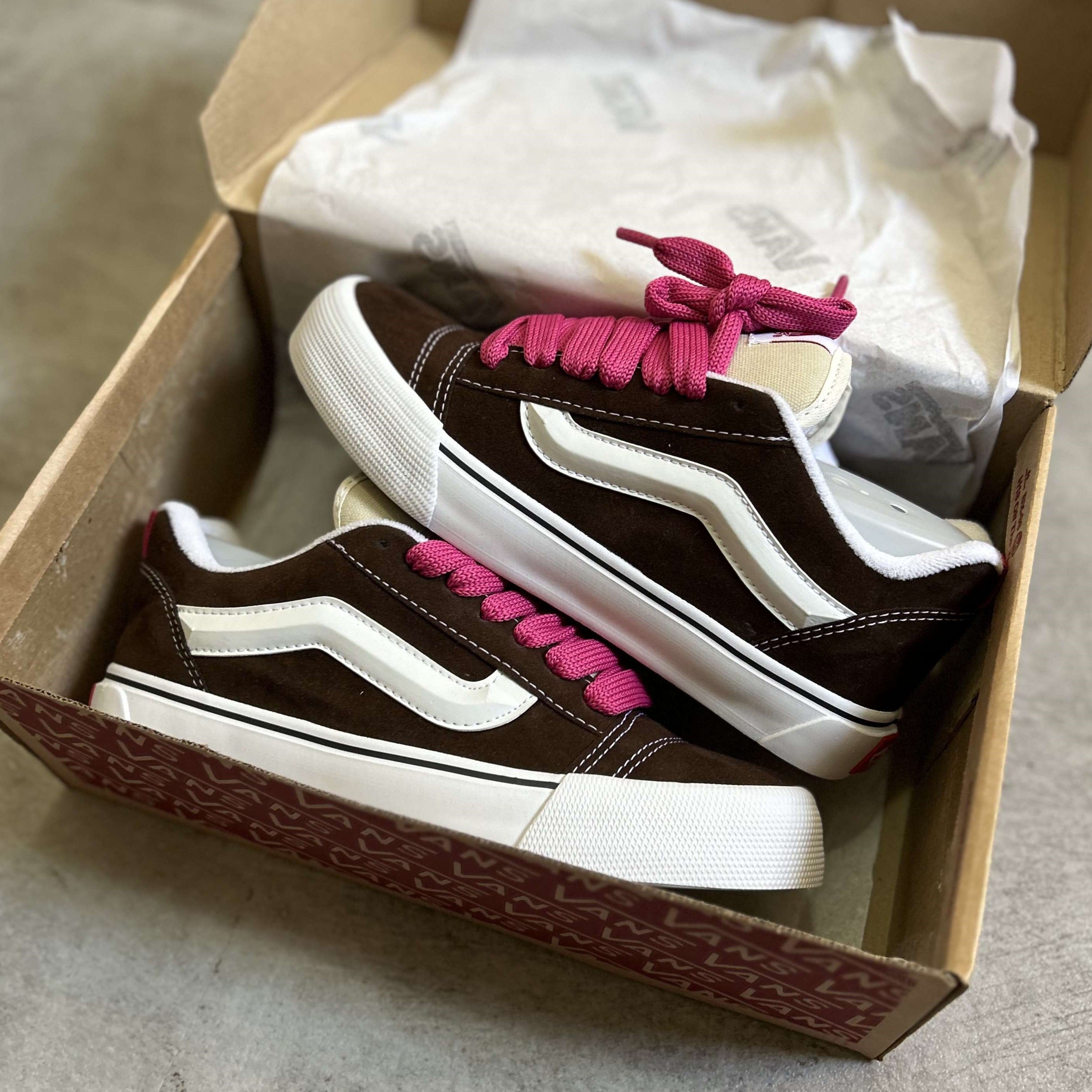 Knu Skool Retro Color Brown