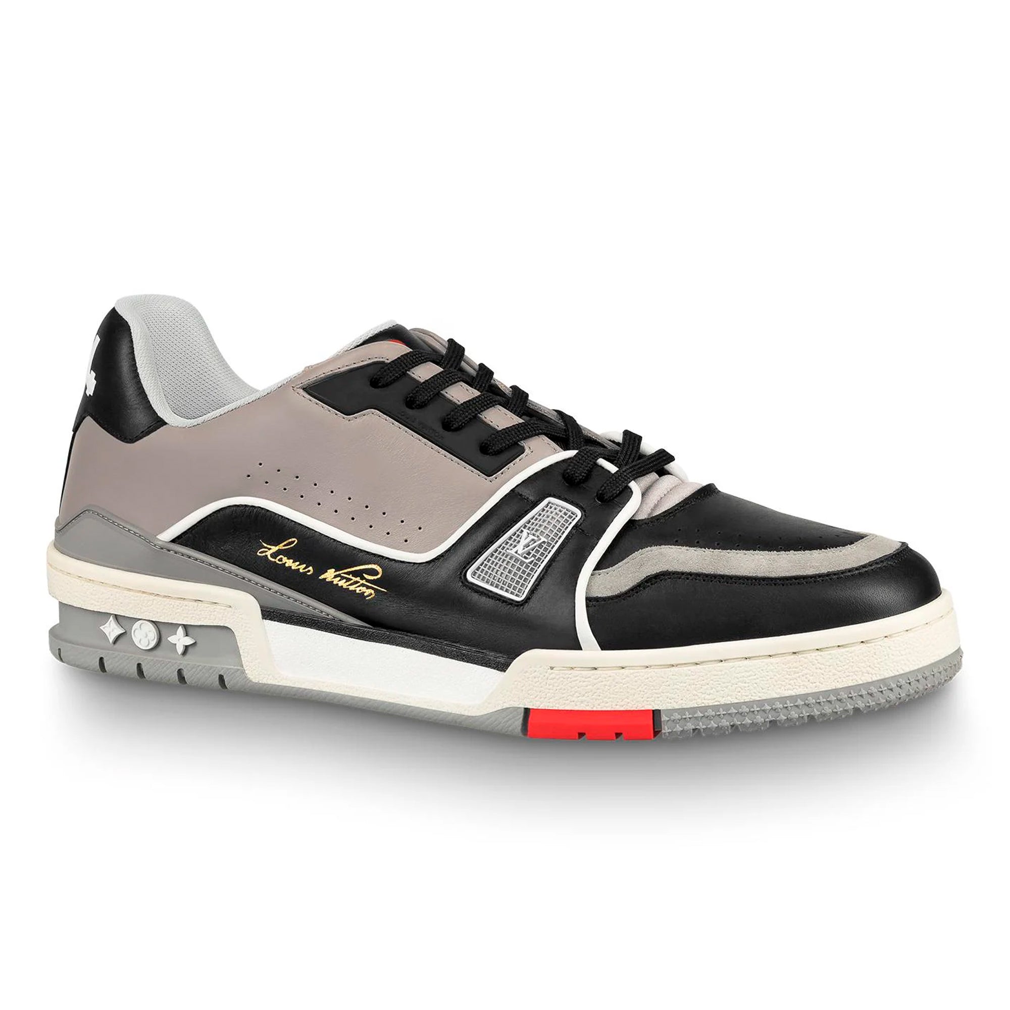 LV Trainer Sneaker Low Black Grey