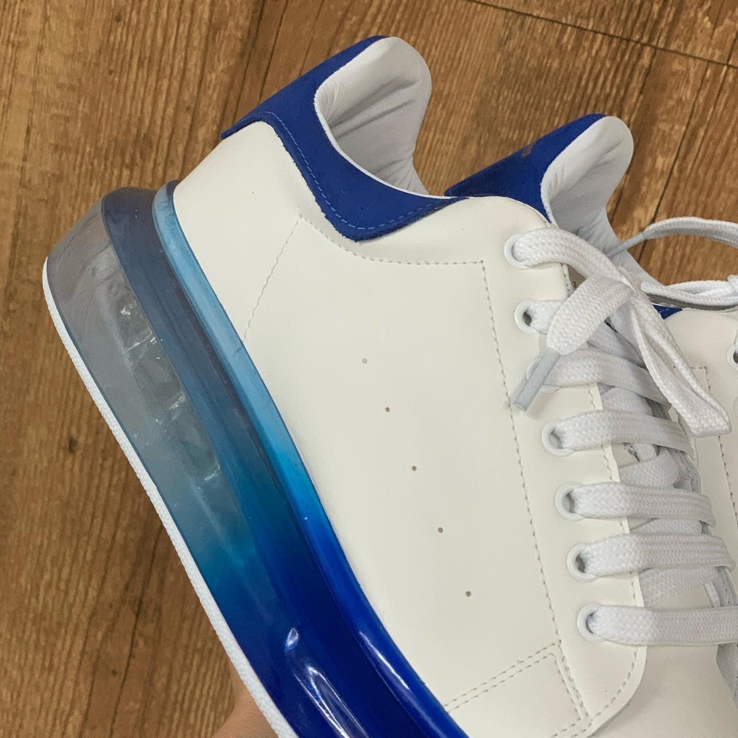 McQueen Oversized Worker Blue Sole