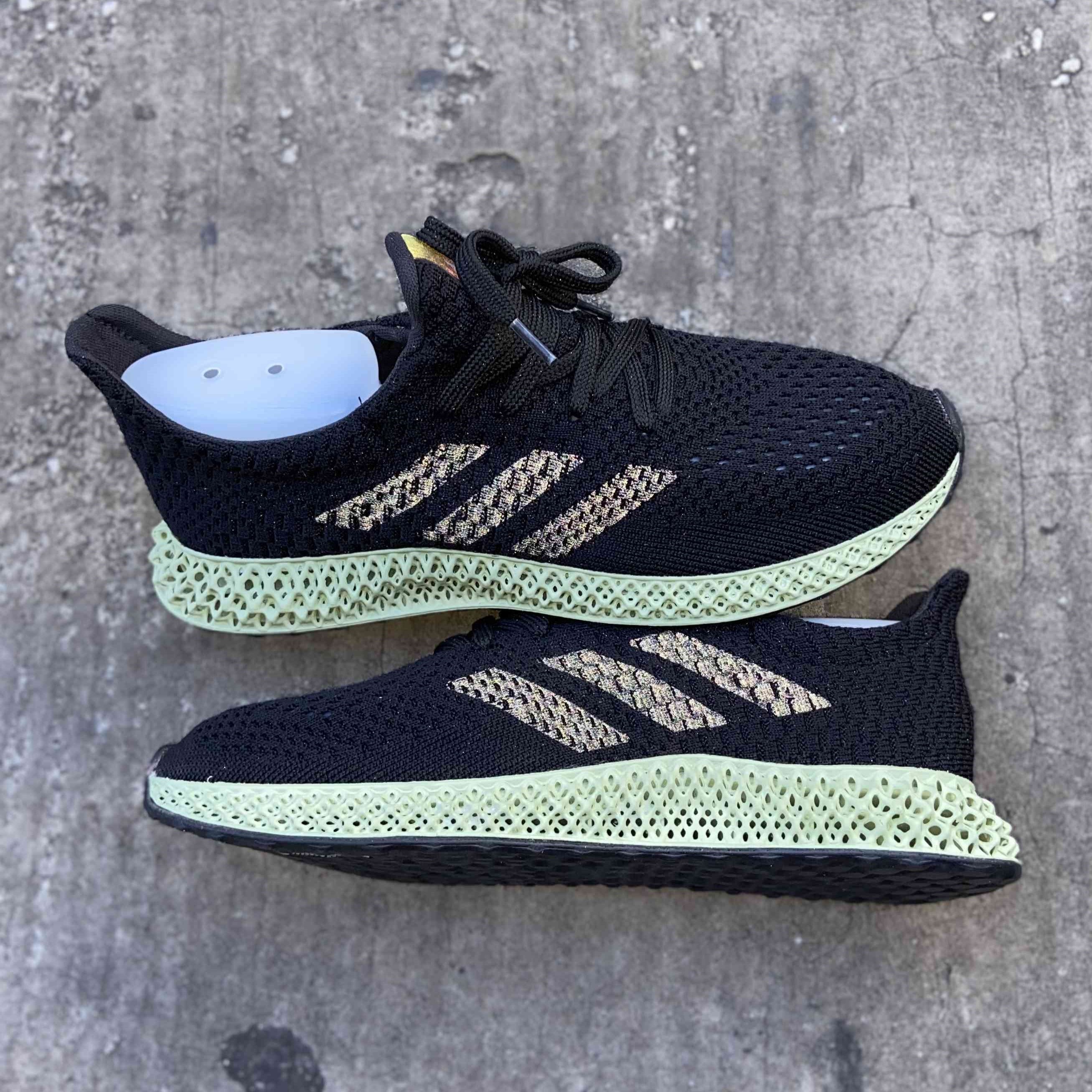 Futurecraft 4D Black Green