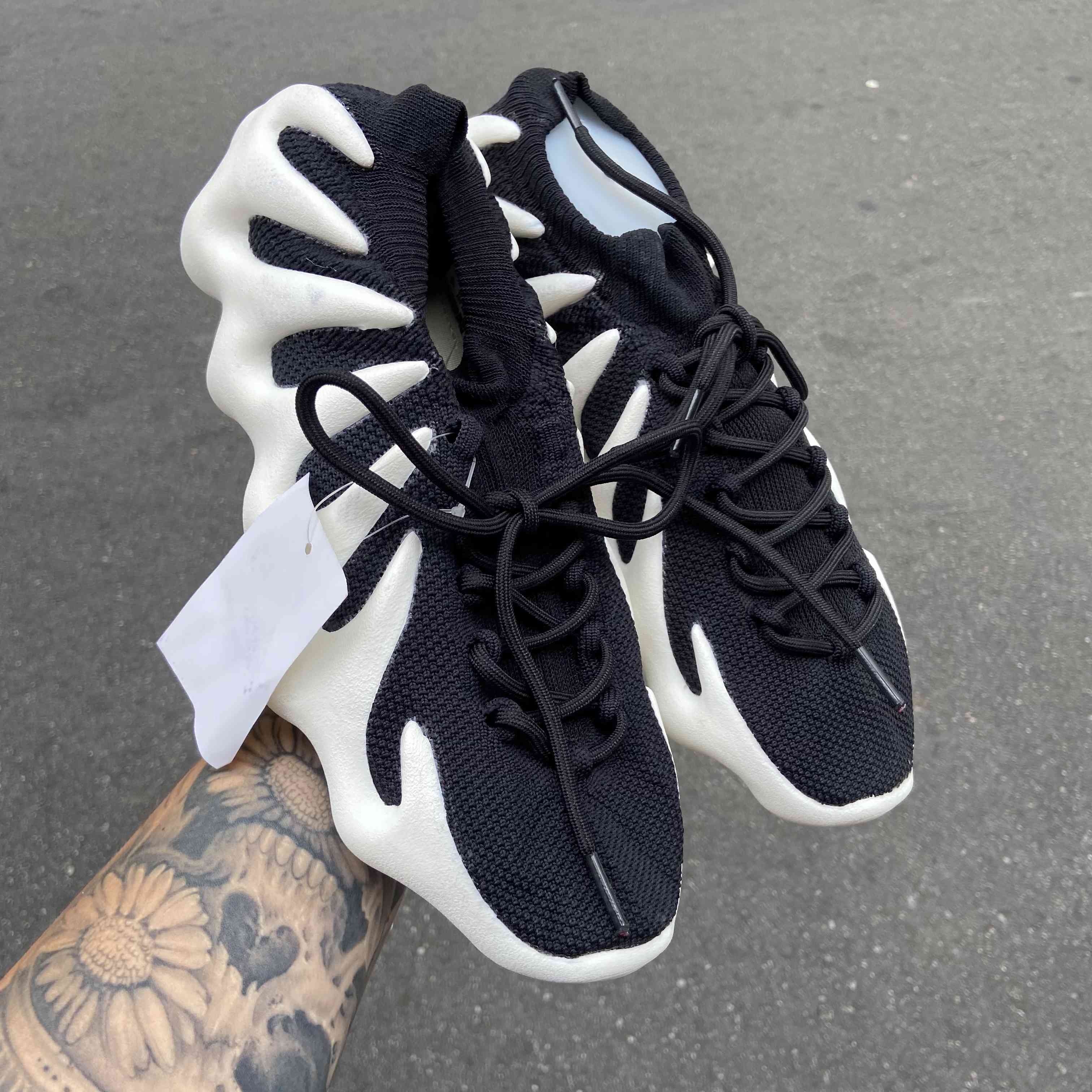 Yeezy 450 Black And White