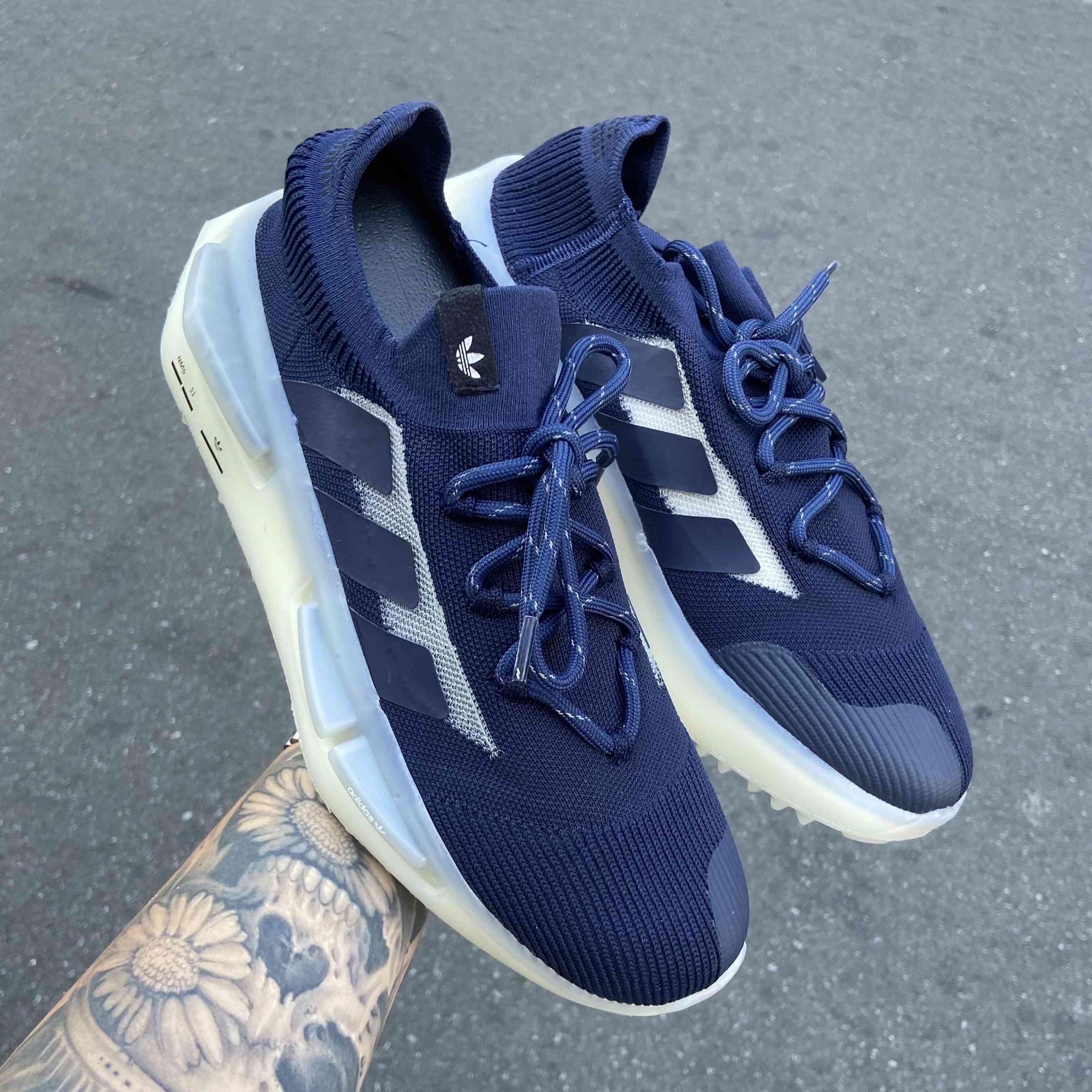 NMD S1 Grey Green Glow