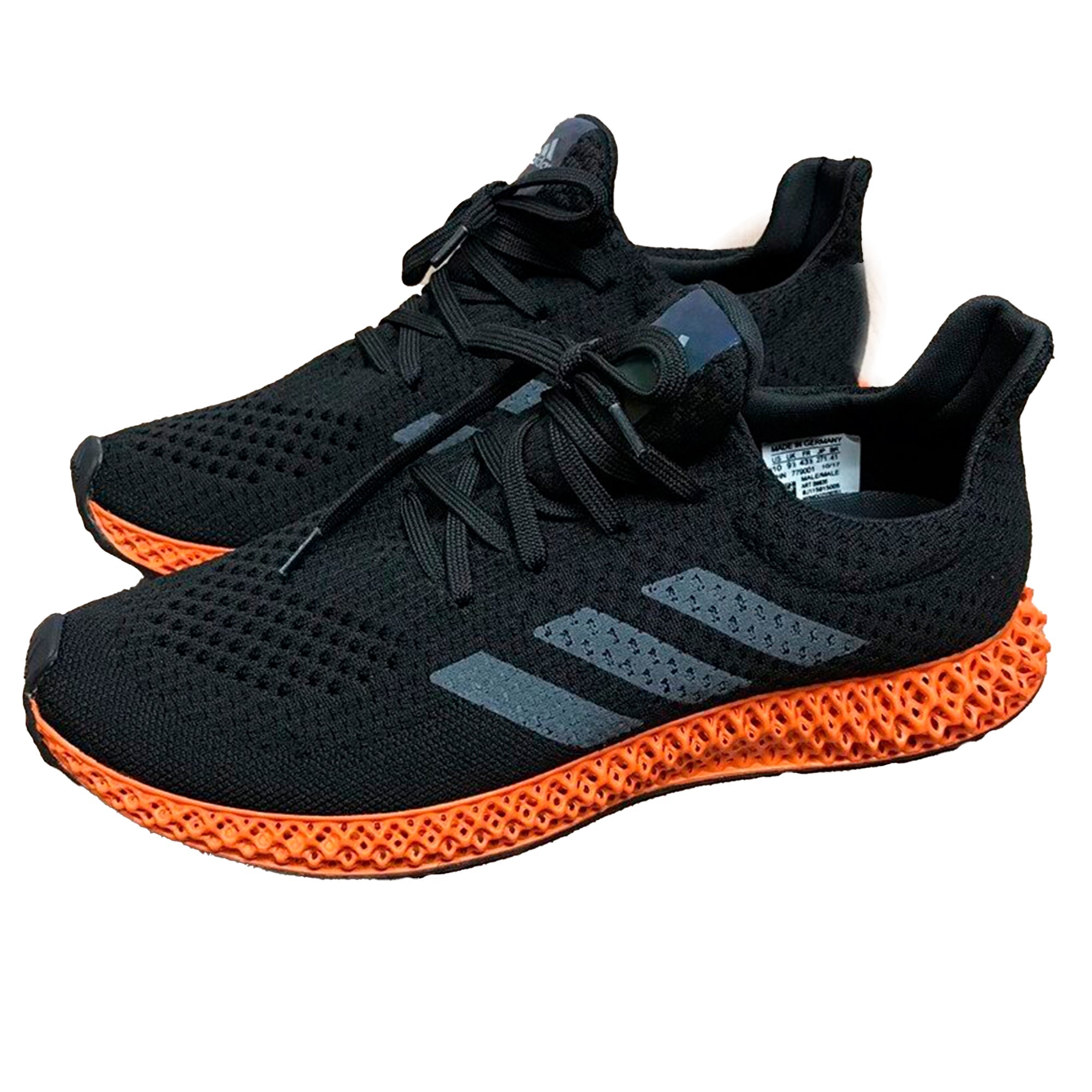 Futurecraft 4D Black Orange