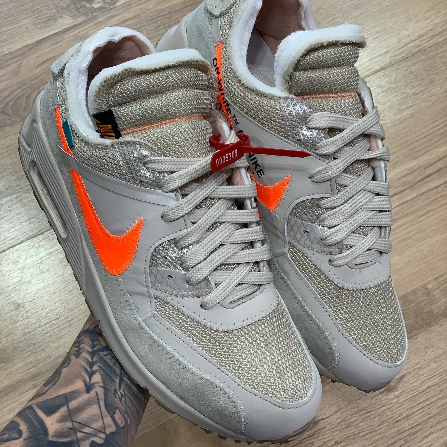Air Max 90 Desert Ore X Off White
