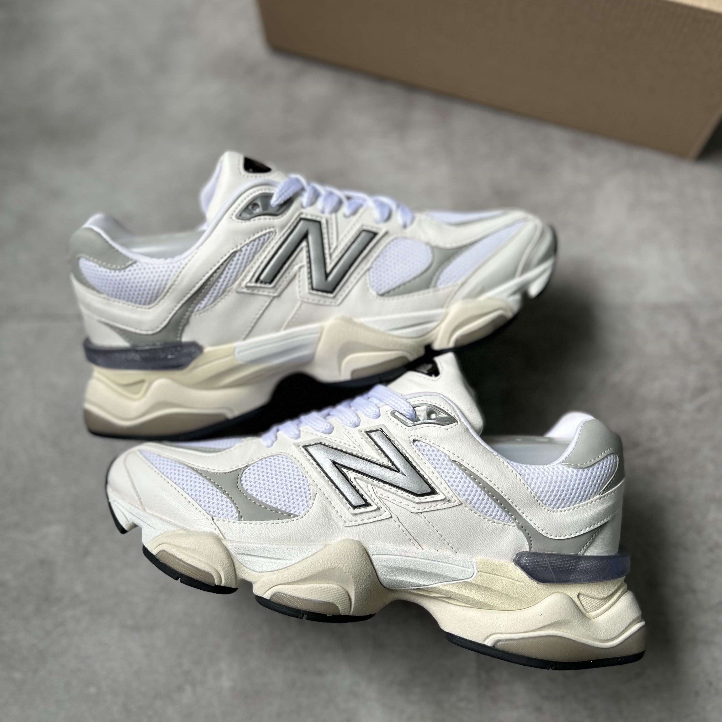 New Balance 9060 Sea Salt Concrete