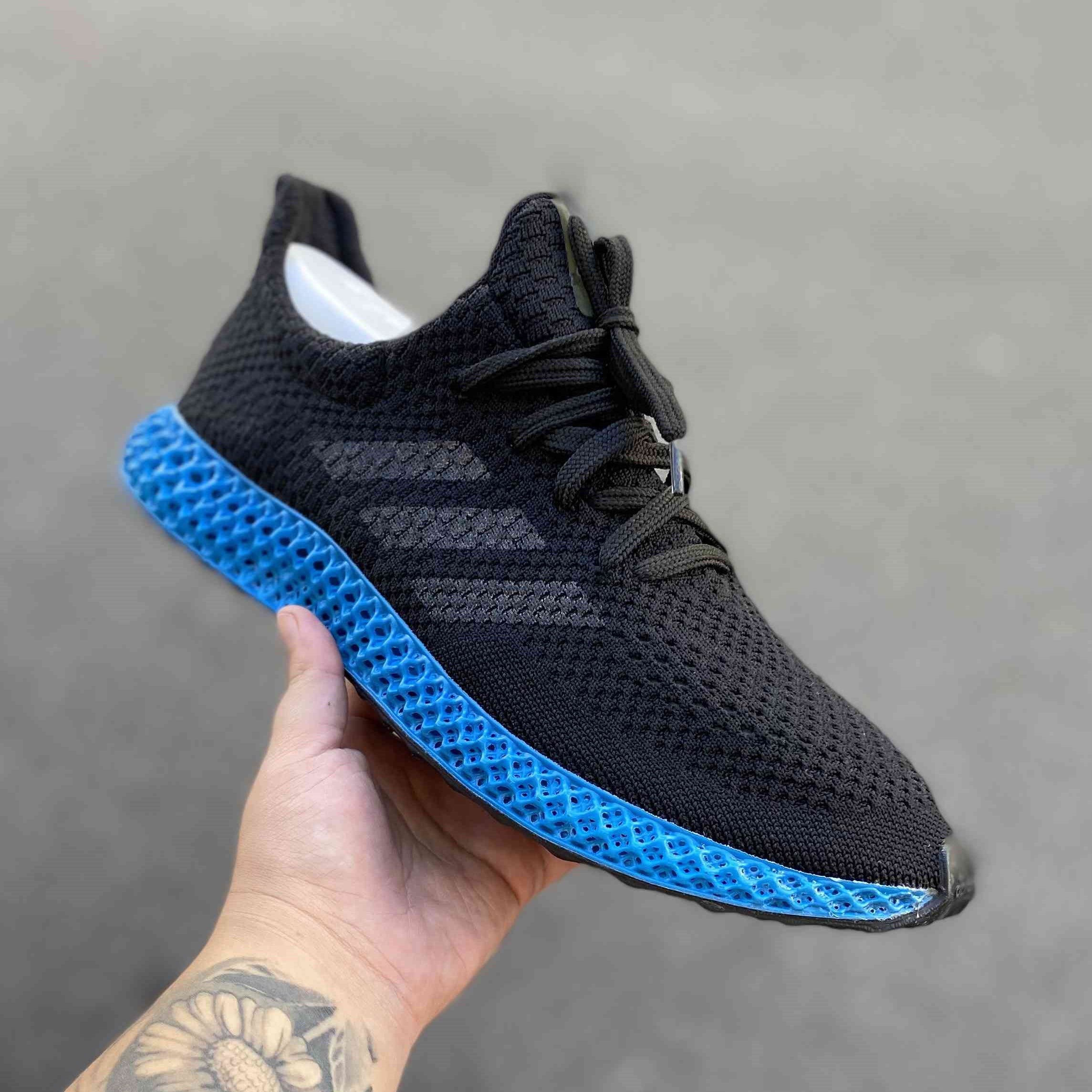 Futurecraft 4D Black Blue